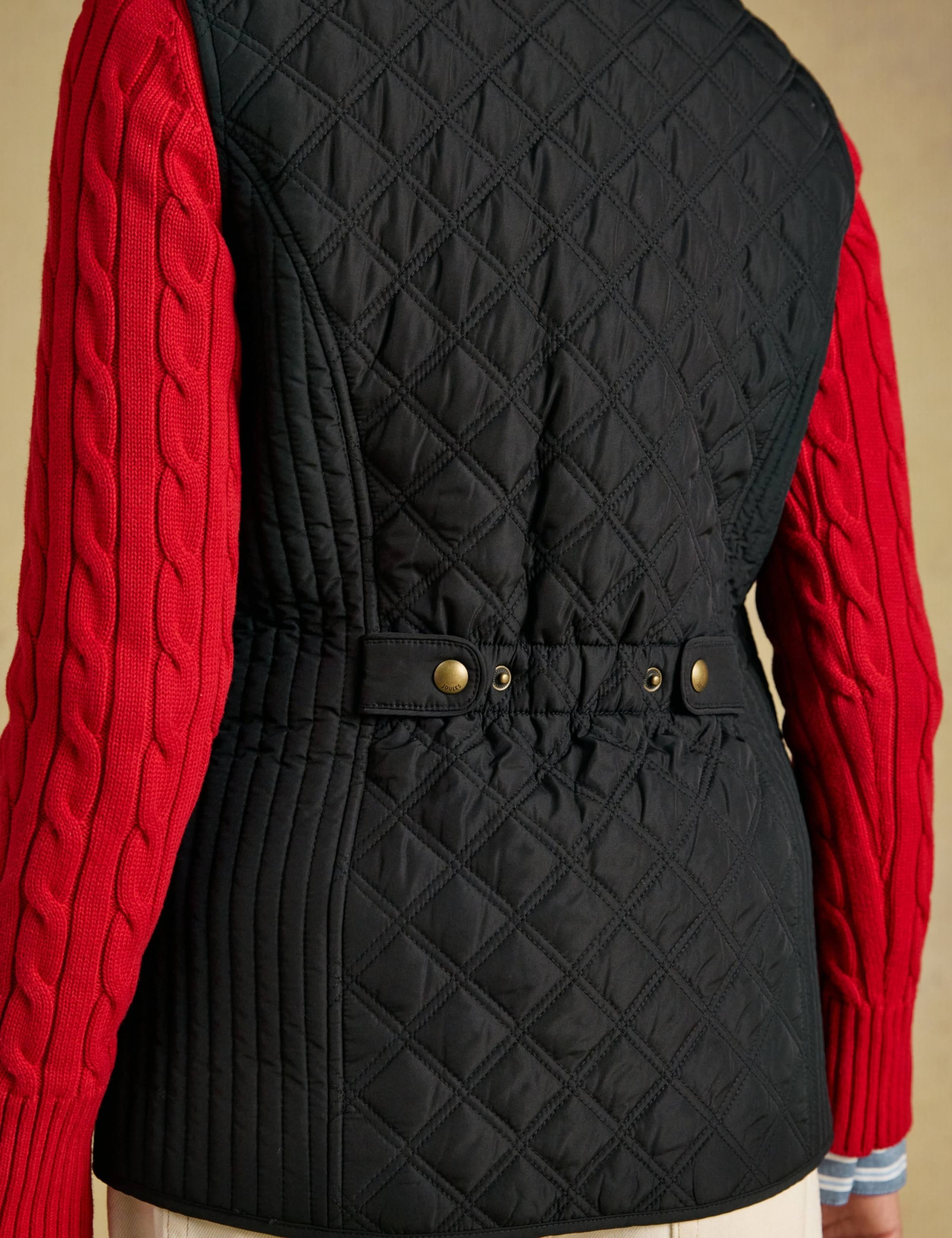 Showerproof Quilted Zip Through Gilet 4 of 7