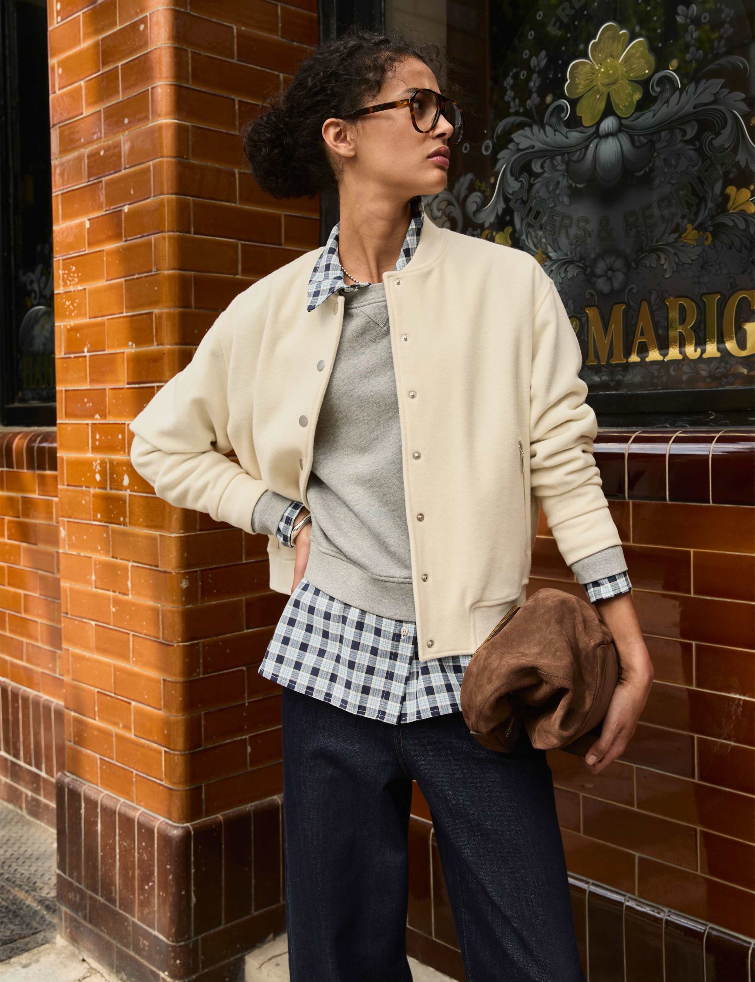 Cotton Rich Cropped Sweatshirt 5 of 5