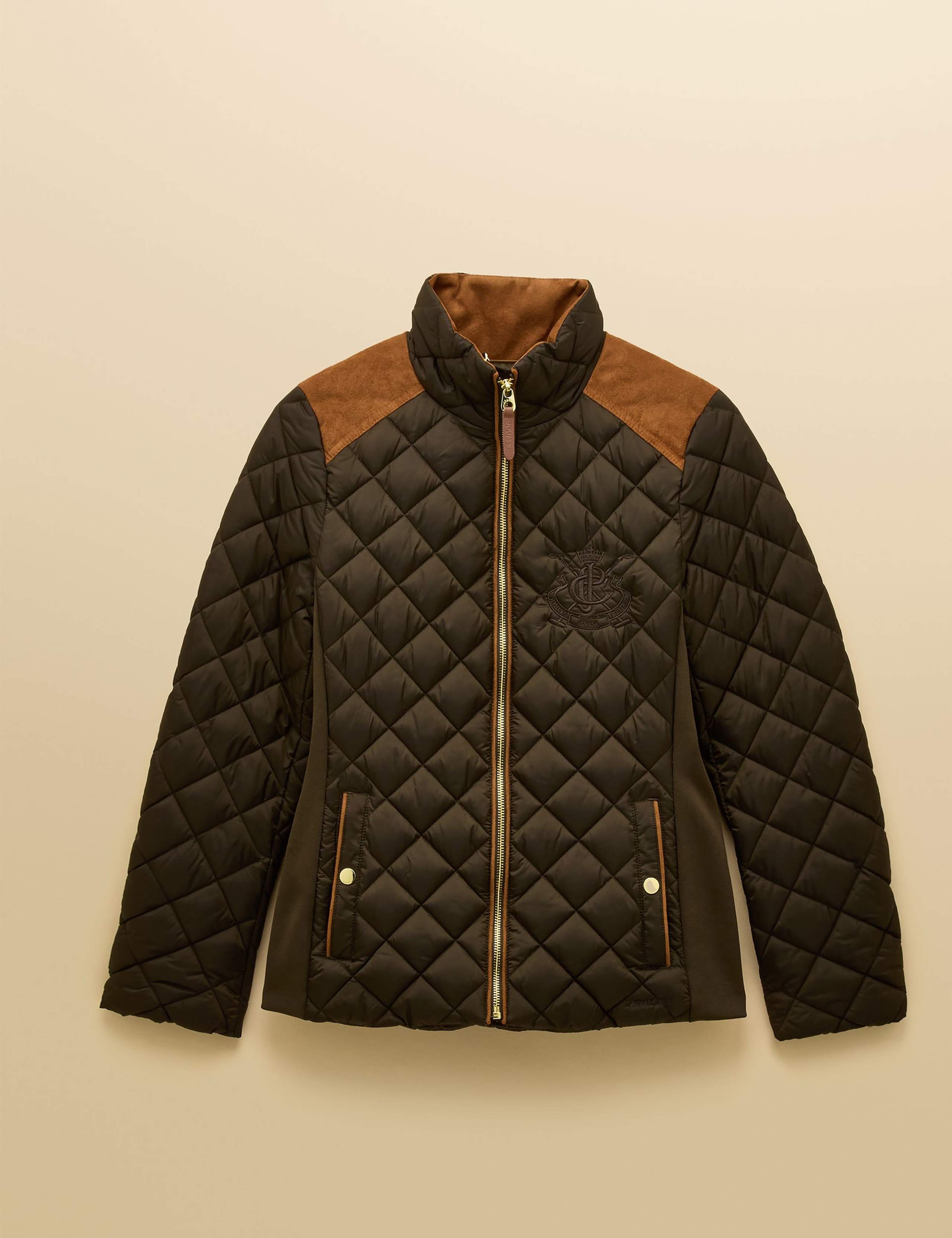 Showerproof Diamond Quilted Coat 2 of 12
