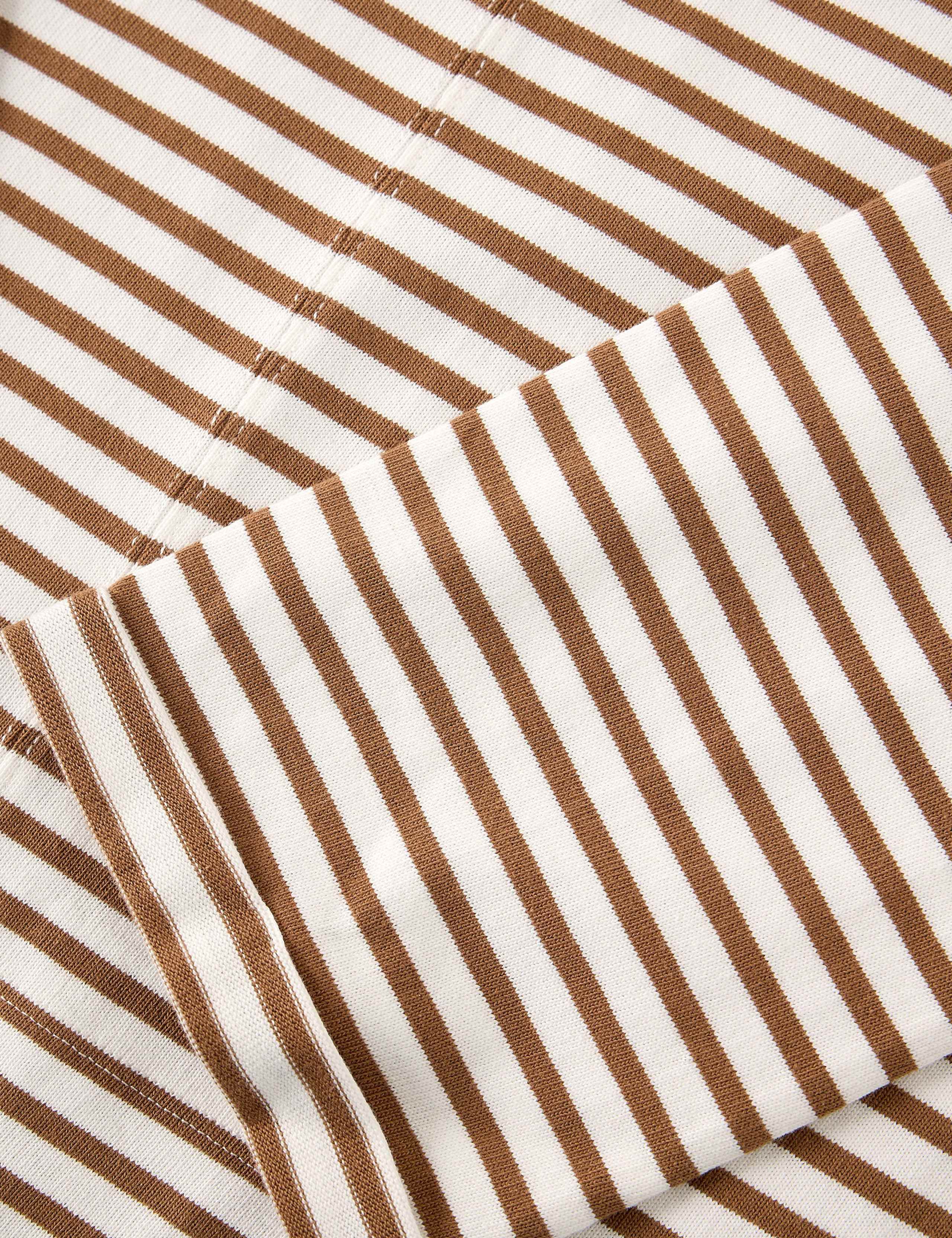 Organic Cotton Striped Regular Fit T-Shirt 6 of 6