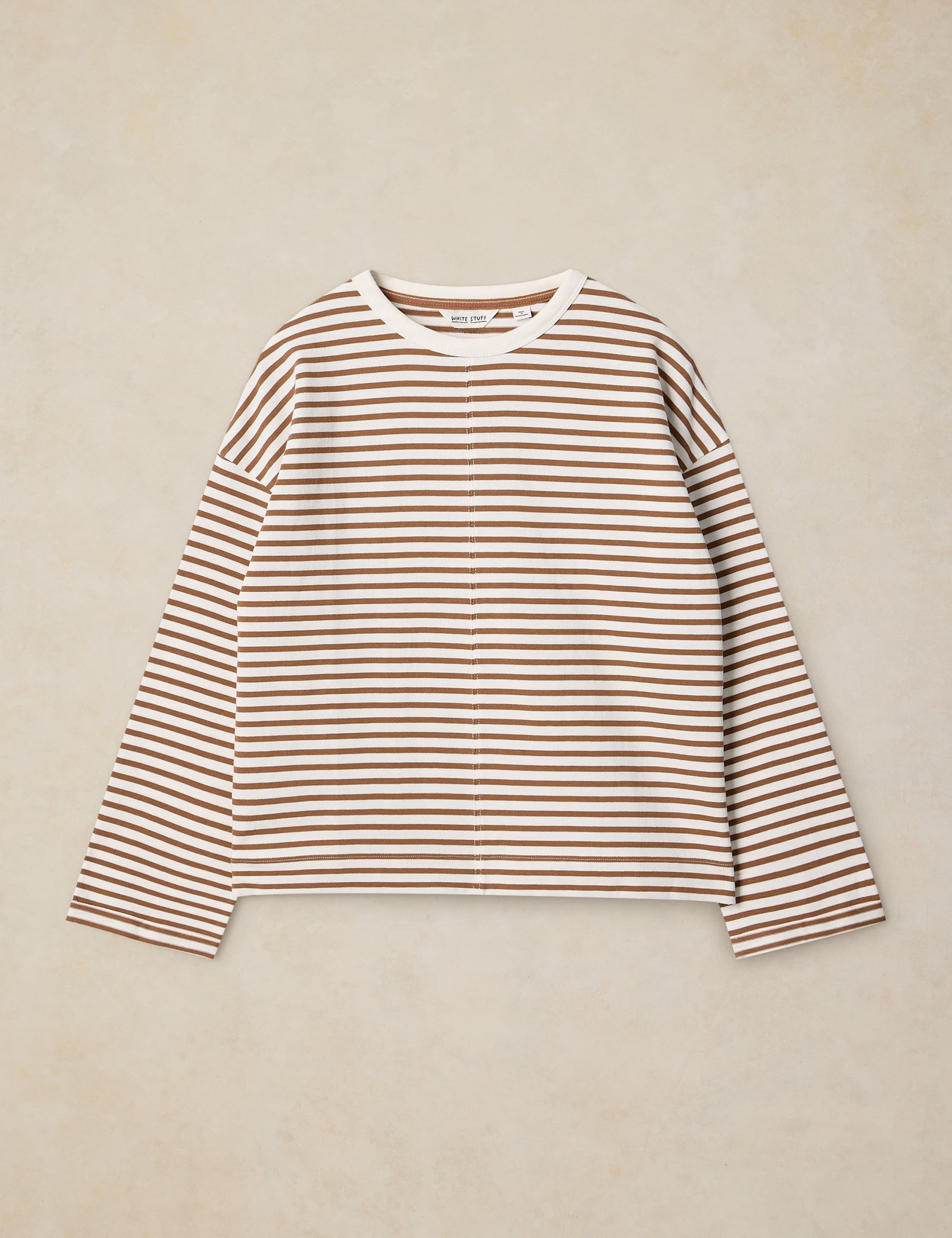 Organic Cotton Striped Regular Fit T-Shirt 2 of 6