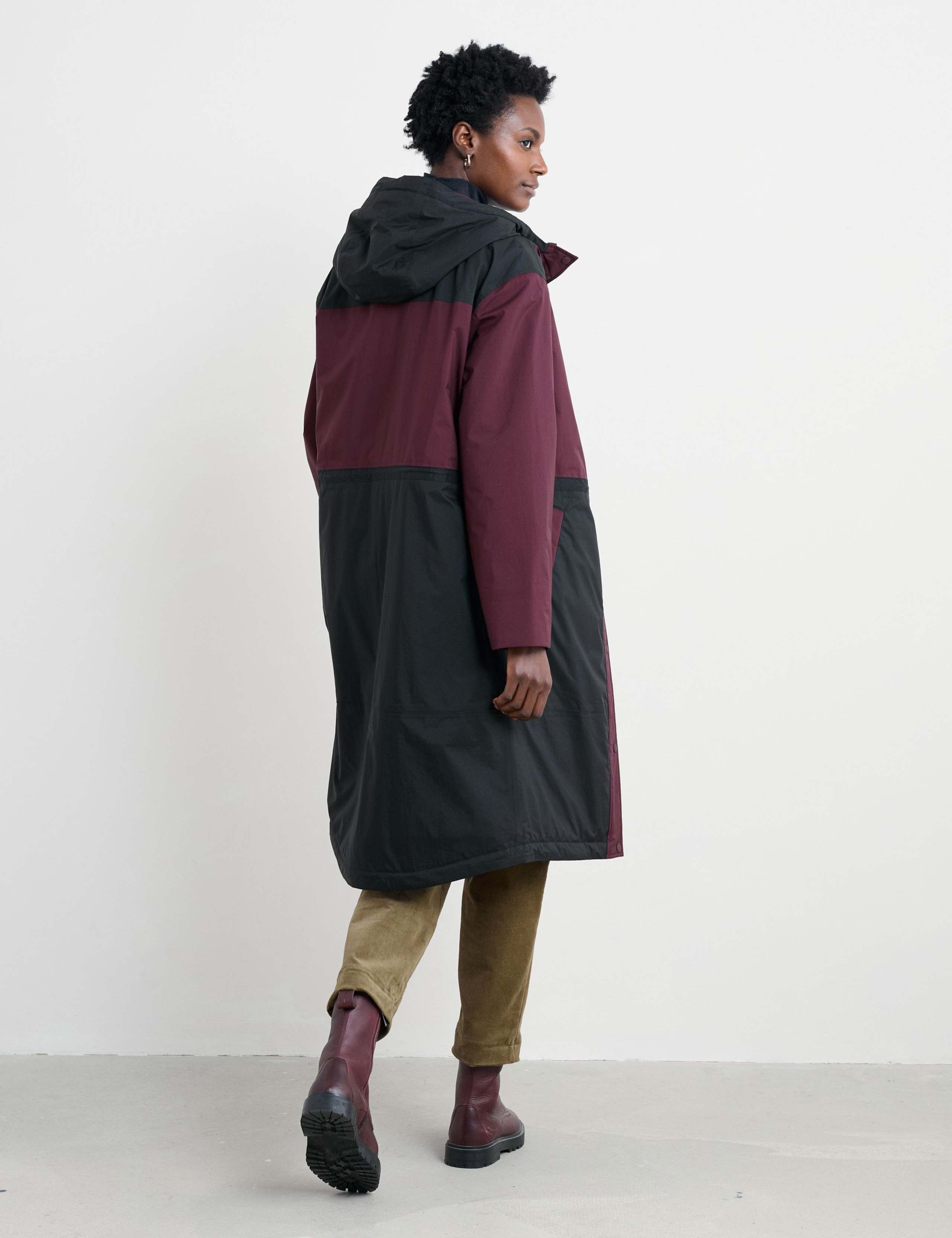 Hooded Relaxed Fit Raincoat 4 of 5