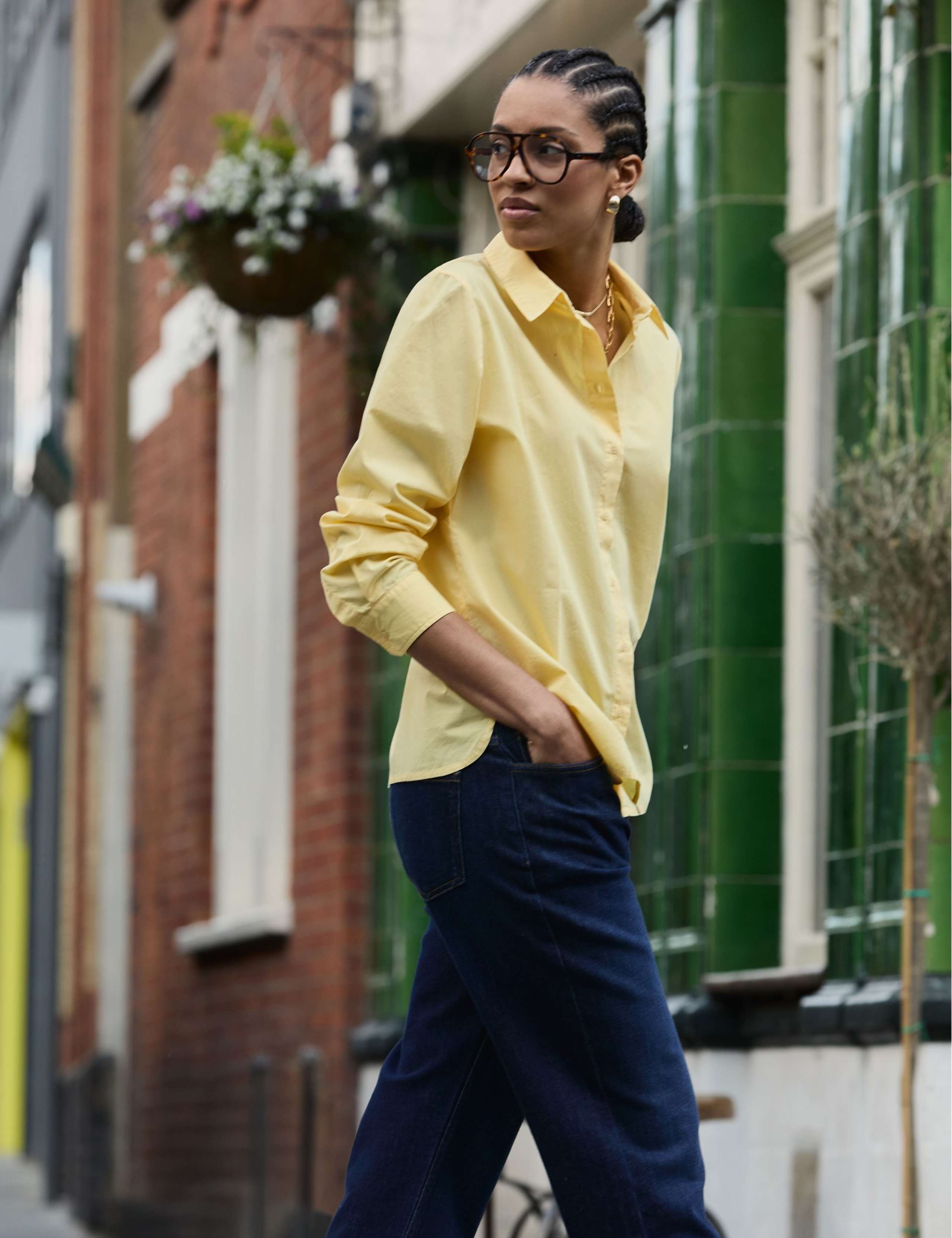 Pure Cotton Button Through Shirt 3 of 5