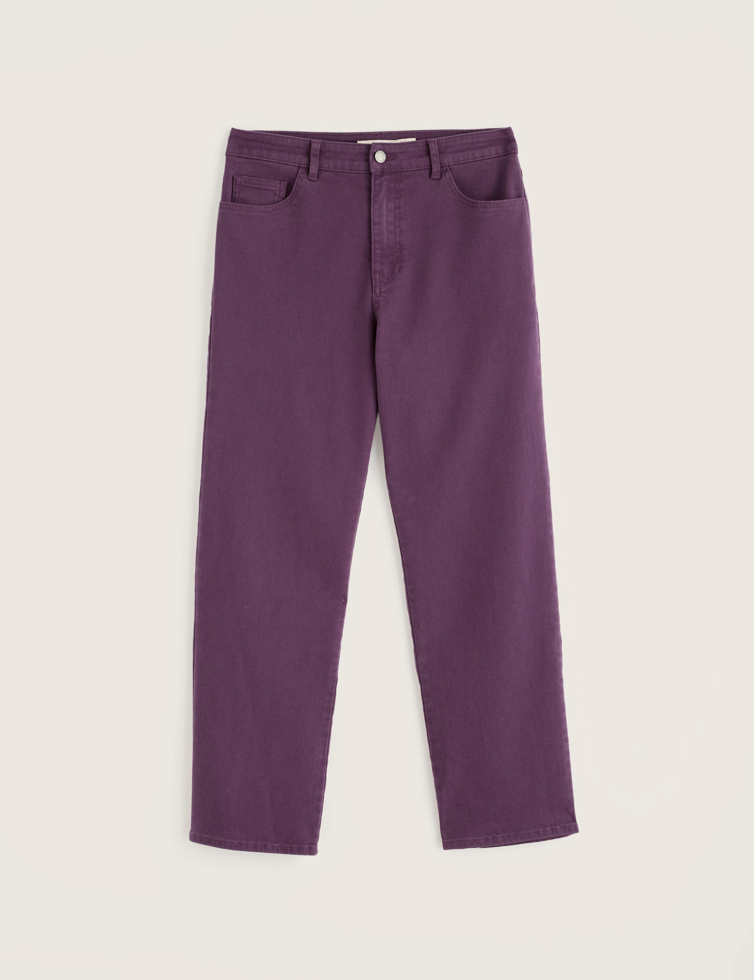 Mid Rise Straight Leg Ankle Grazer Jeans 2 of 4