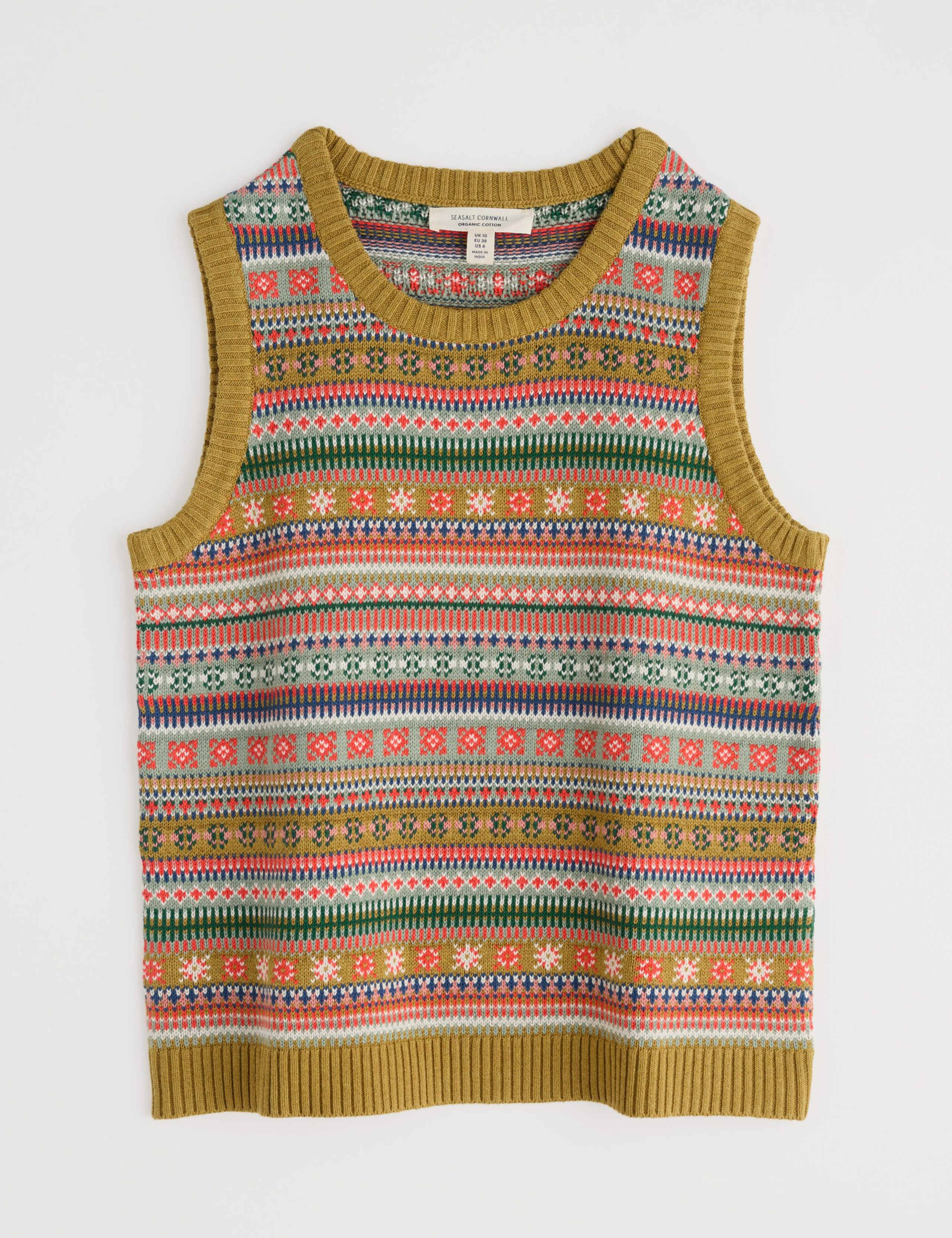Pure Cotton Knitted Vest 2 of 6