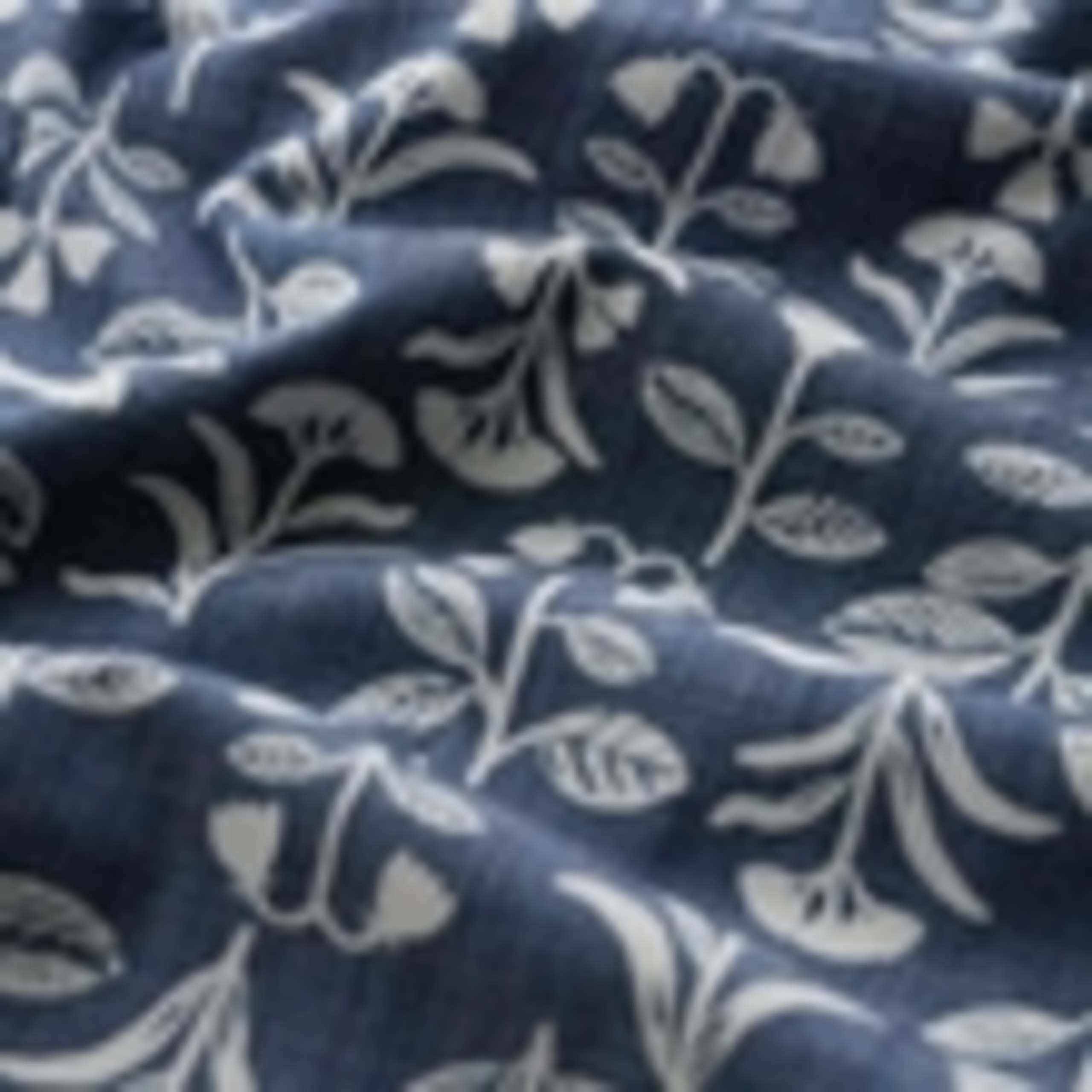 Pure Cotton Floral Knee Length Shift Dress 5 of 5