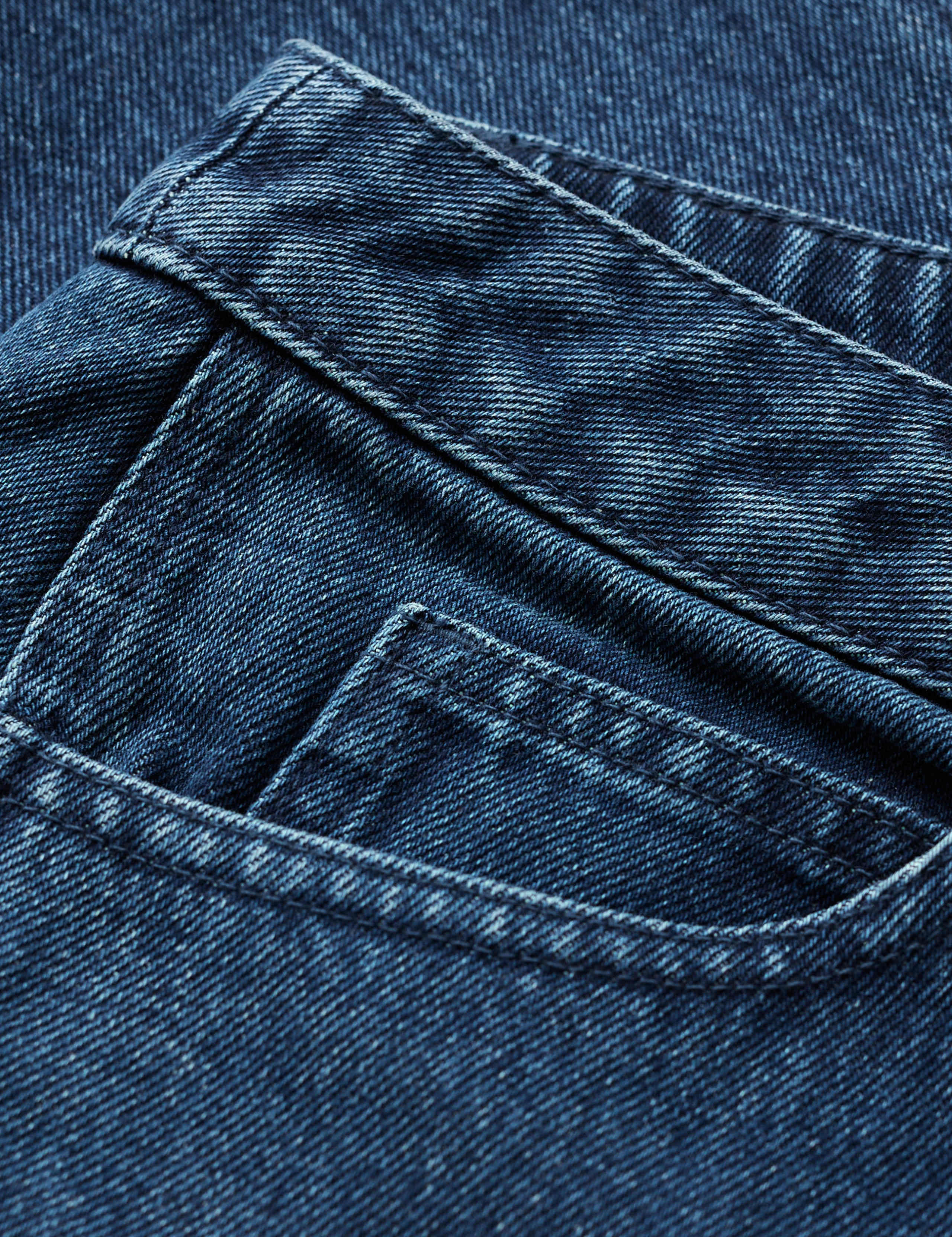 High Waisted Barrel Leg Ankle Grazer Jeans 6 of 6