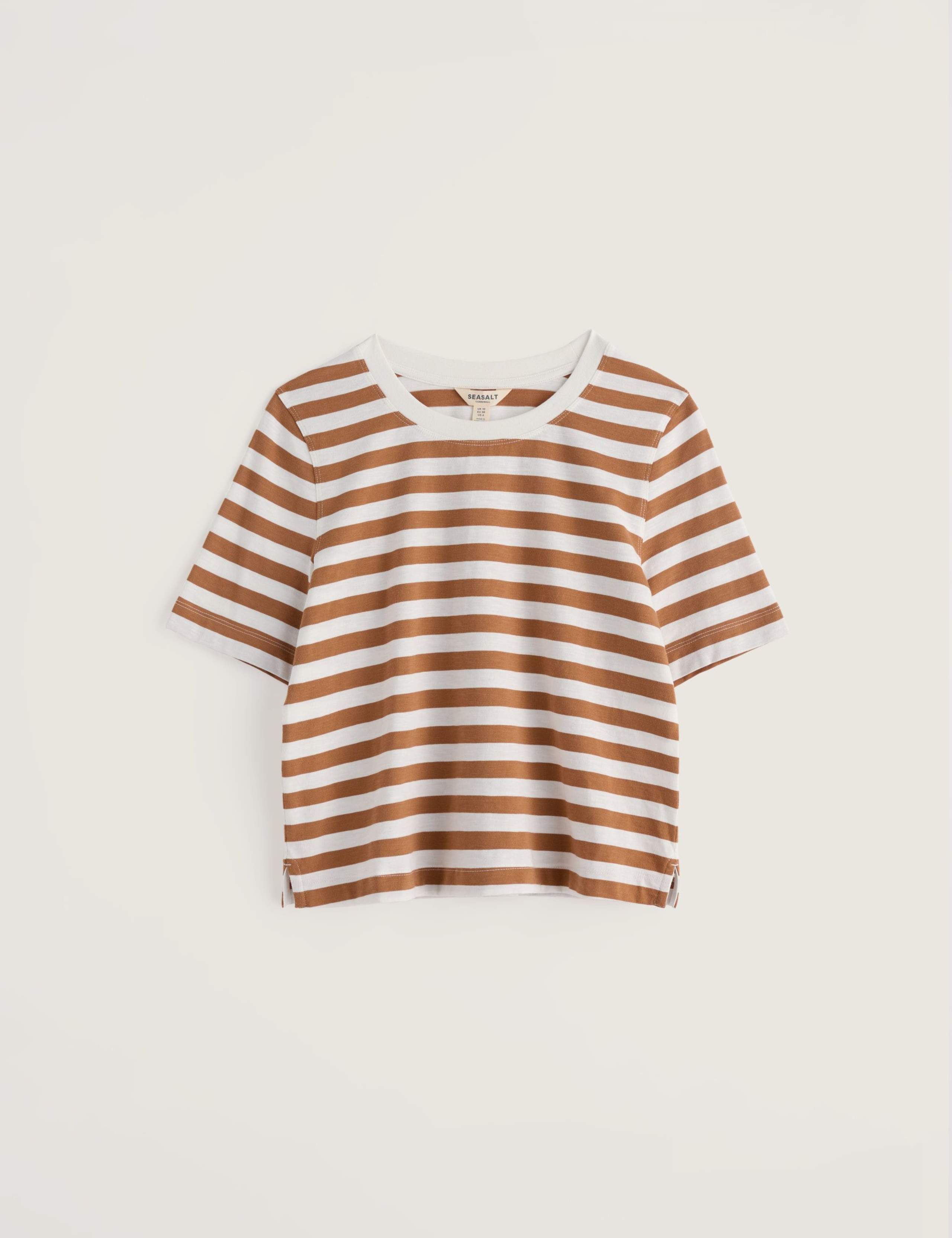 Pure Cotton Striped T-Shirt 2 of 5