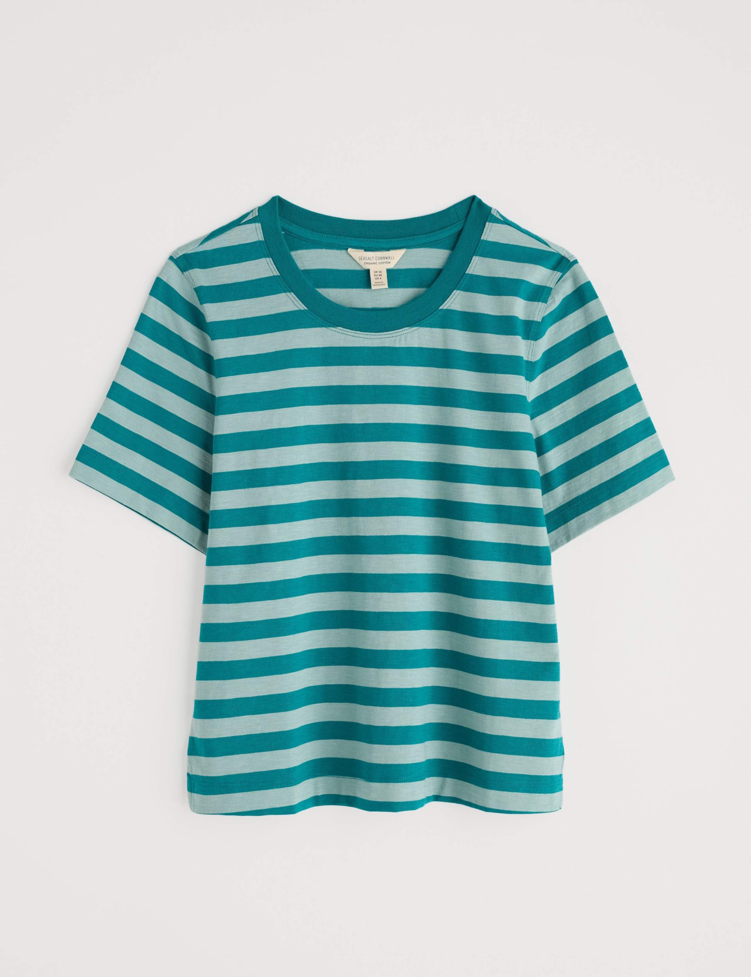 Striped Round Neck T-Shirt 2 of 5
