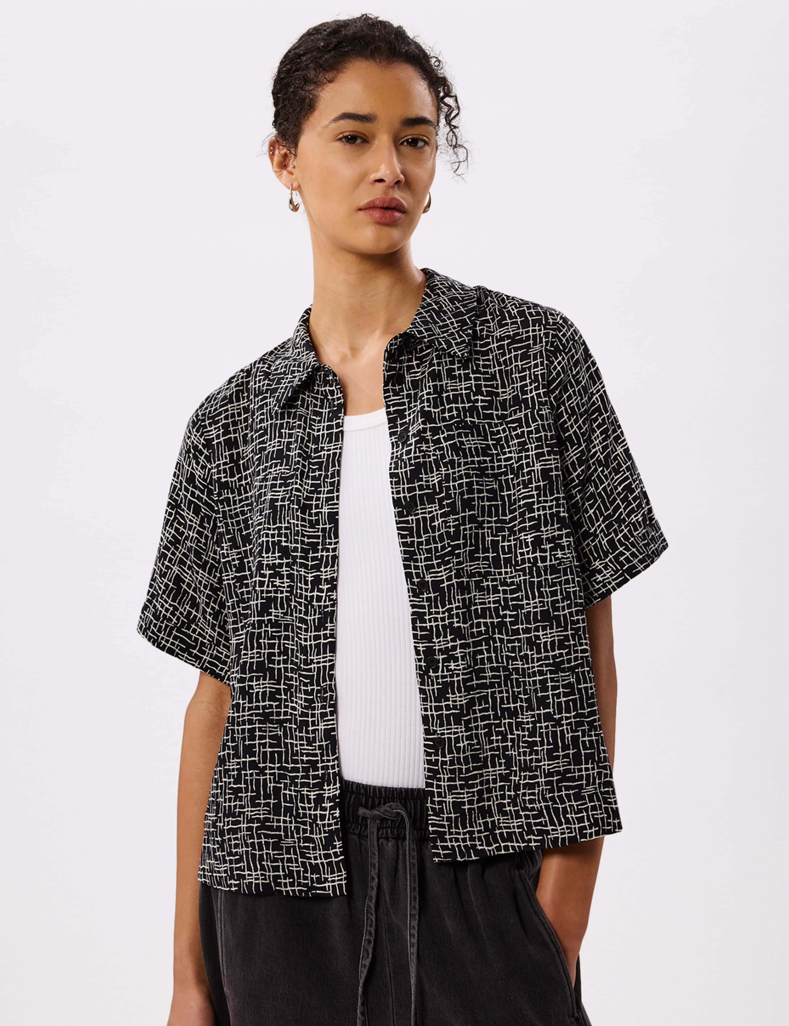 Cupro Rich Printed Shirt 1 of 6