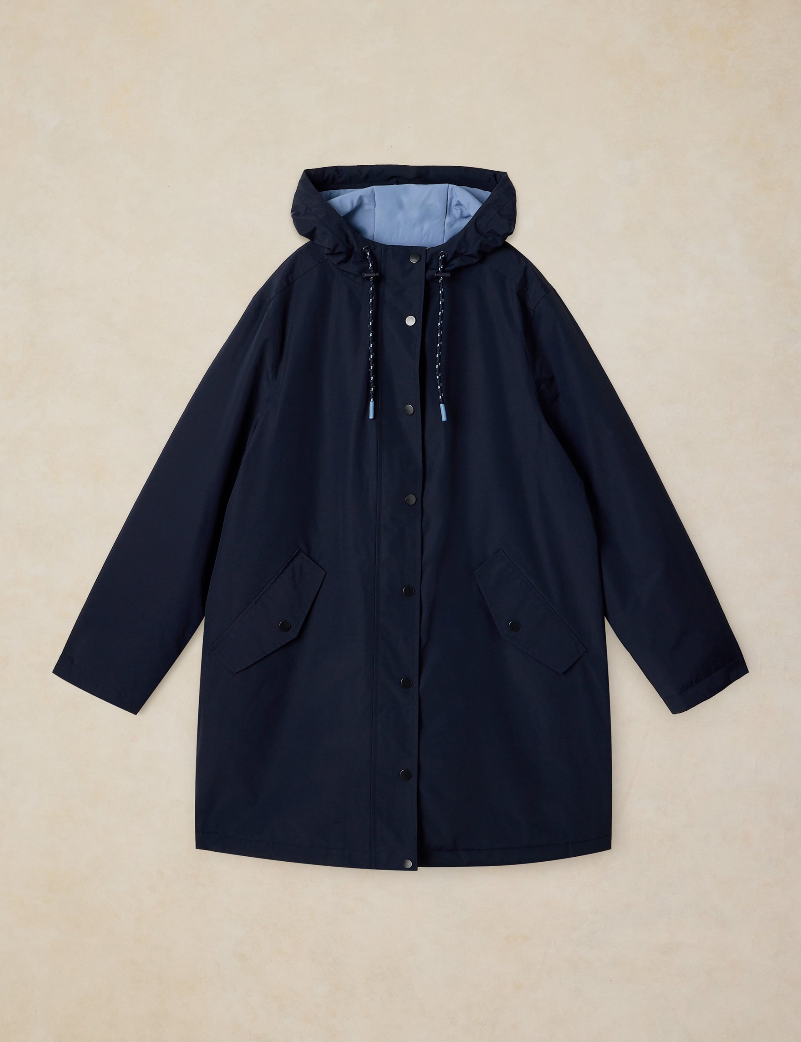 Cotton Rich Waterproof Hooded Coat 2 of 6