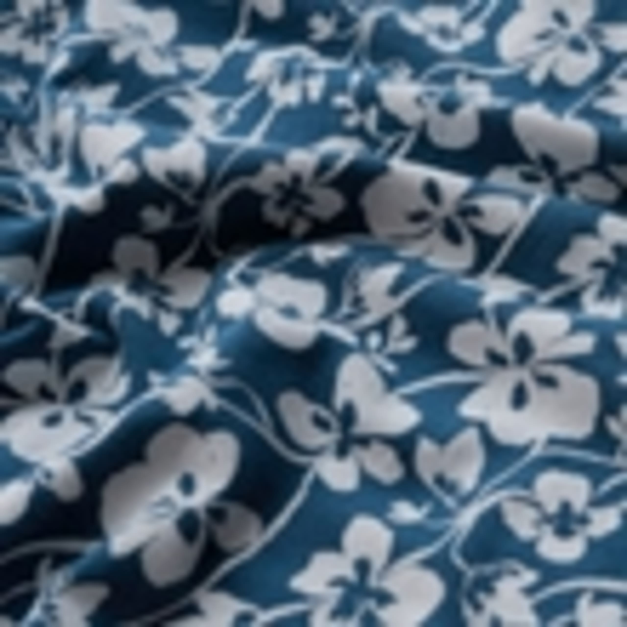 Cotton Rich Floral Midi Waisted Dress 5 of 5