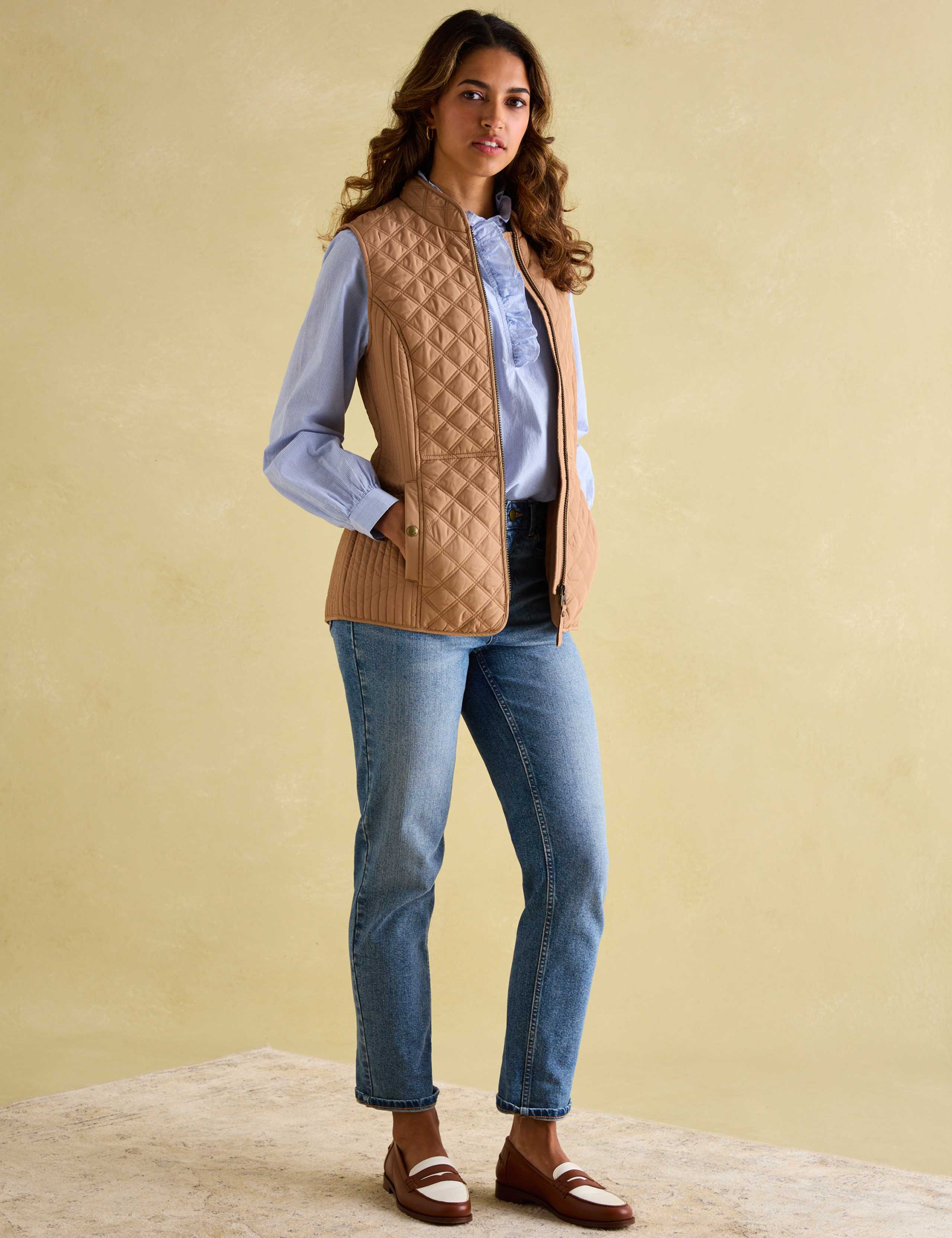 Quilted Collared Gilet 6 of 6