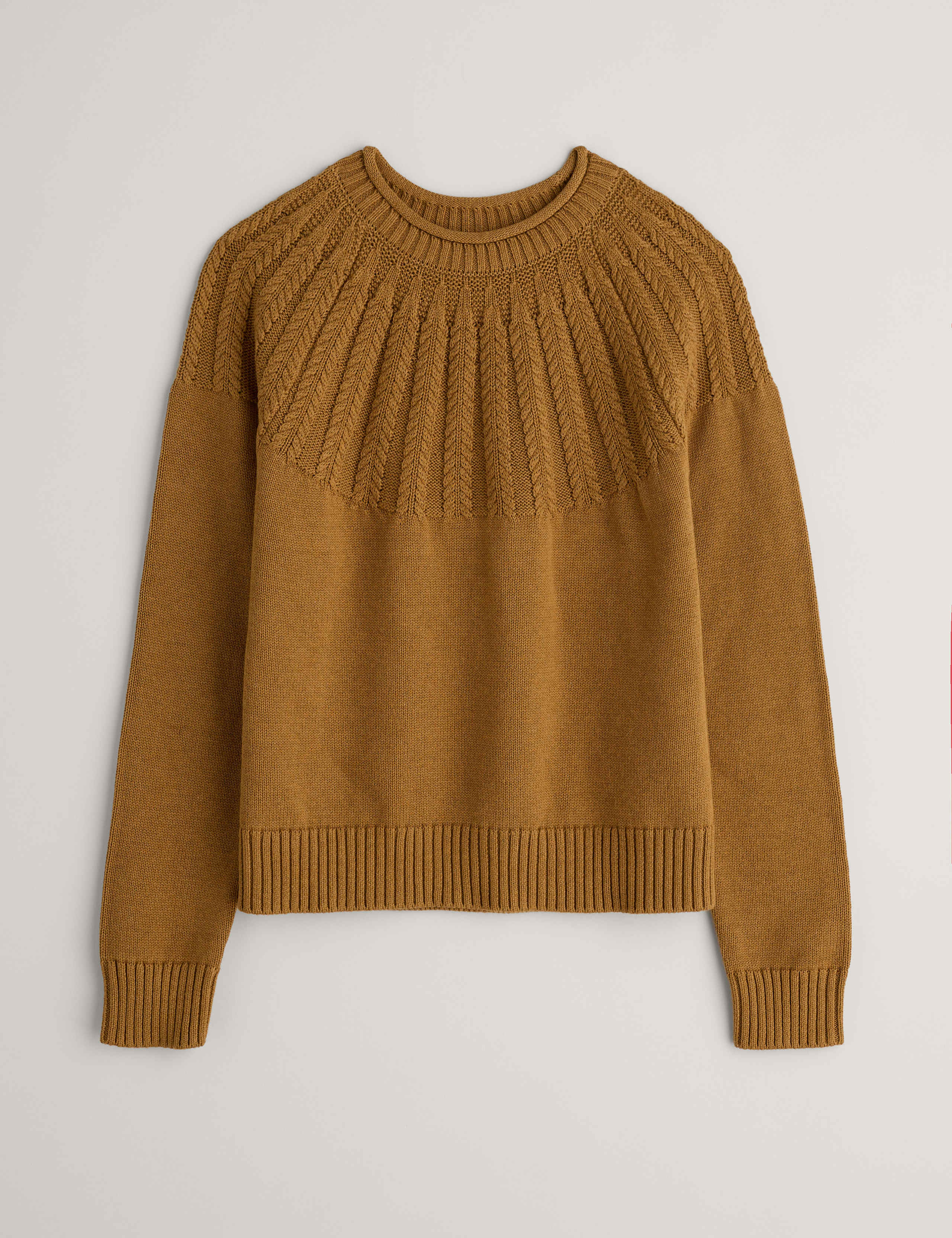 Pure Cotton Textured Relaxed Jumper 2 of 4
