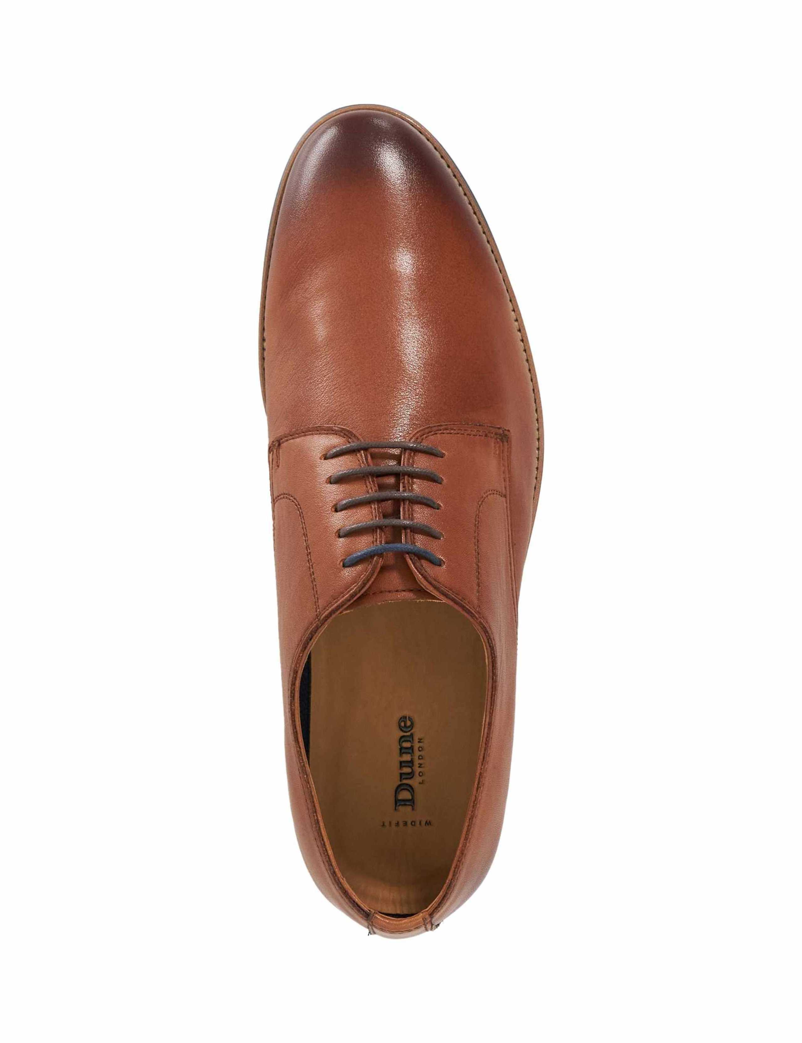 Wide Fit Leather Derby Shoes 2 of 5