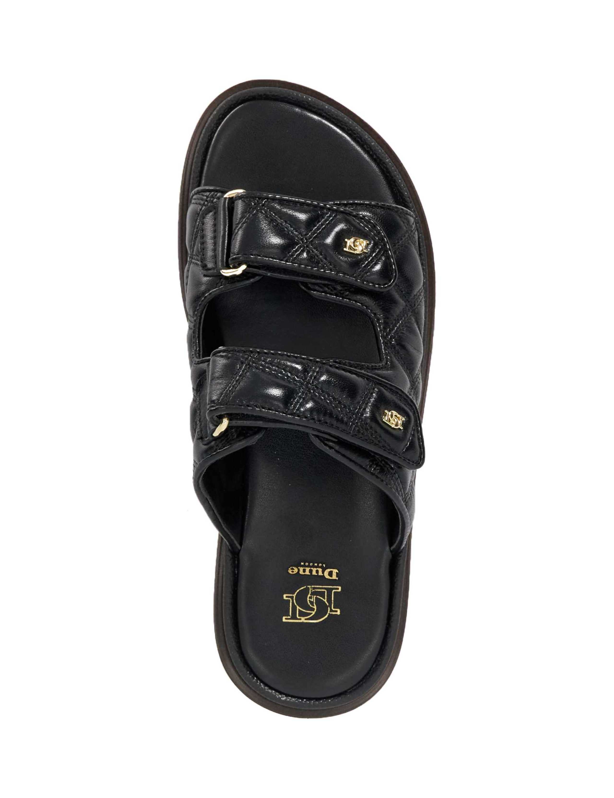 Leather Buckle Flat Sandals 2 of 5