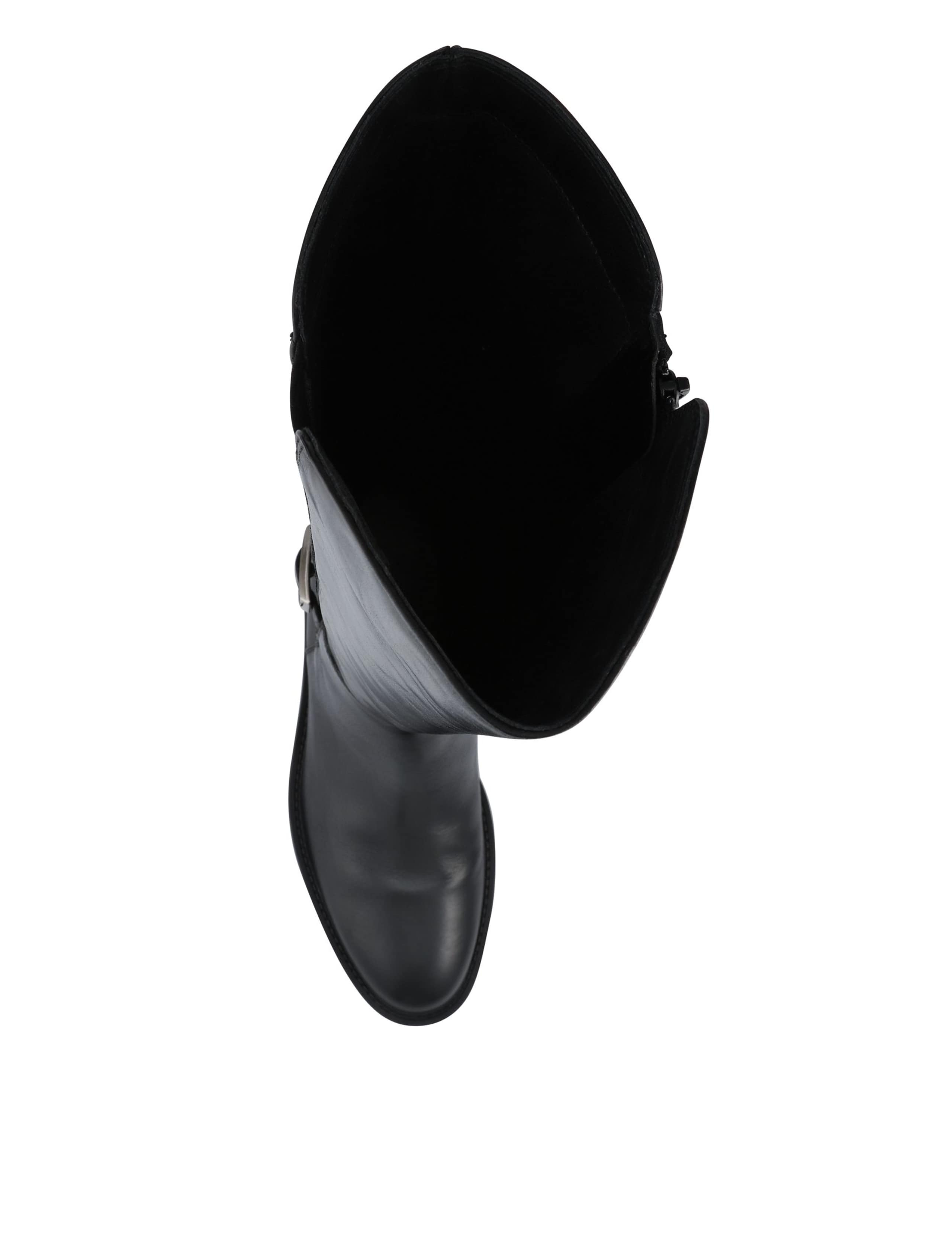 Leather Buckle Knee High Boots 5 of 6