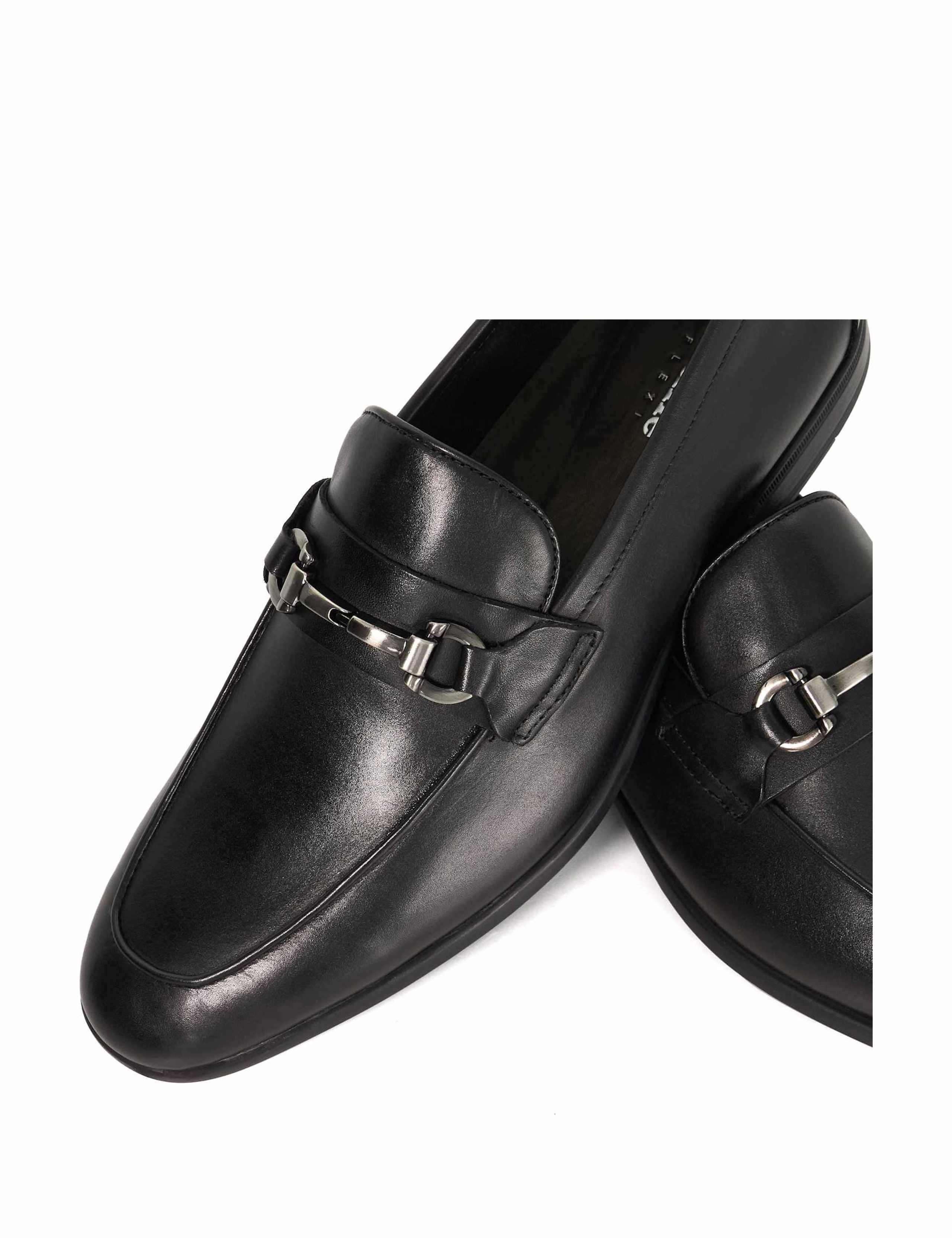 Wide Fit Leather Slip-On Loafers 5 of 5
