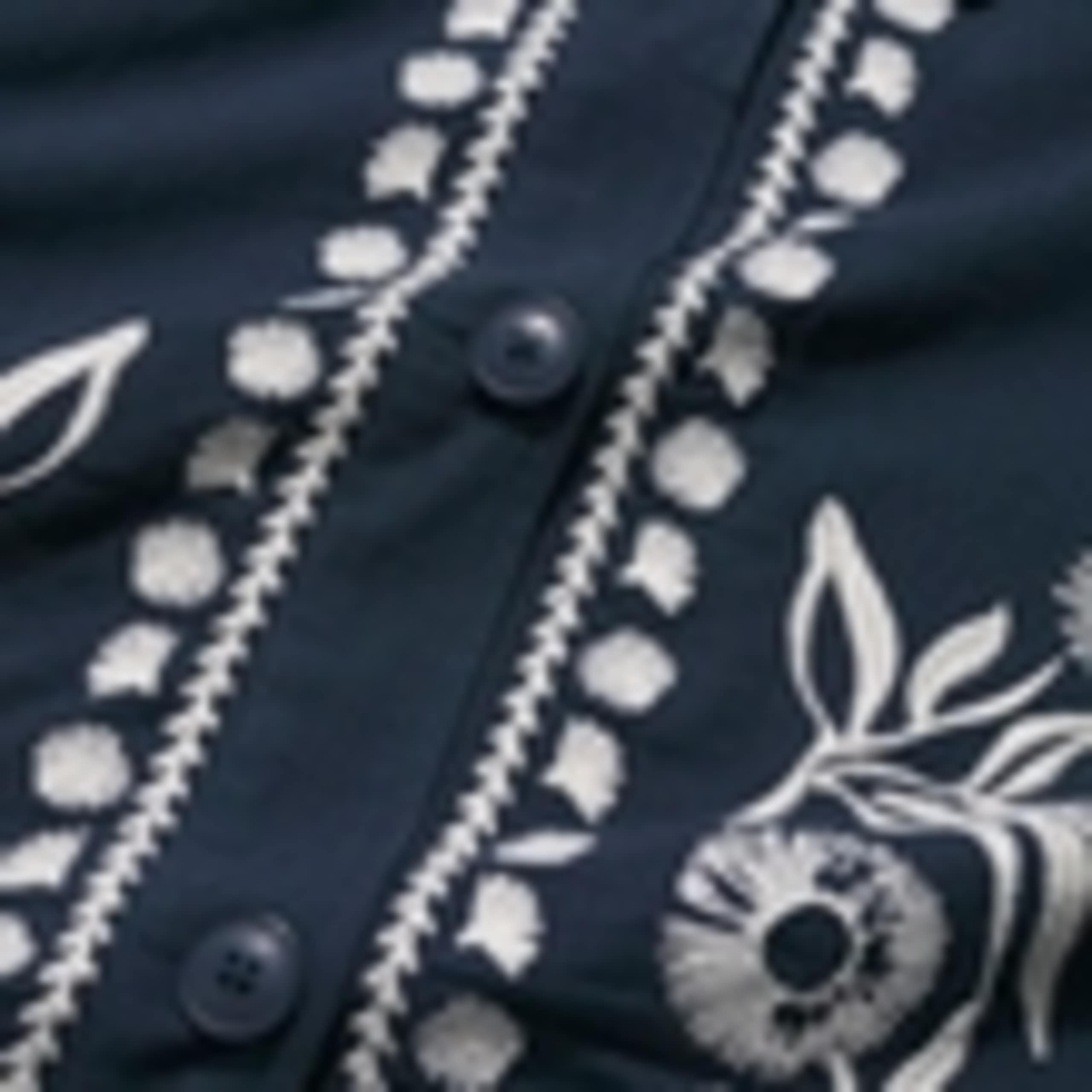 Pure Cotton Embroidered Lightweight Jacket 5 of 5