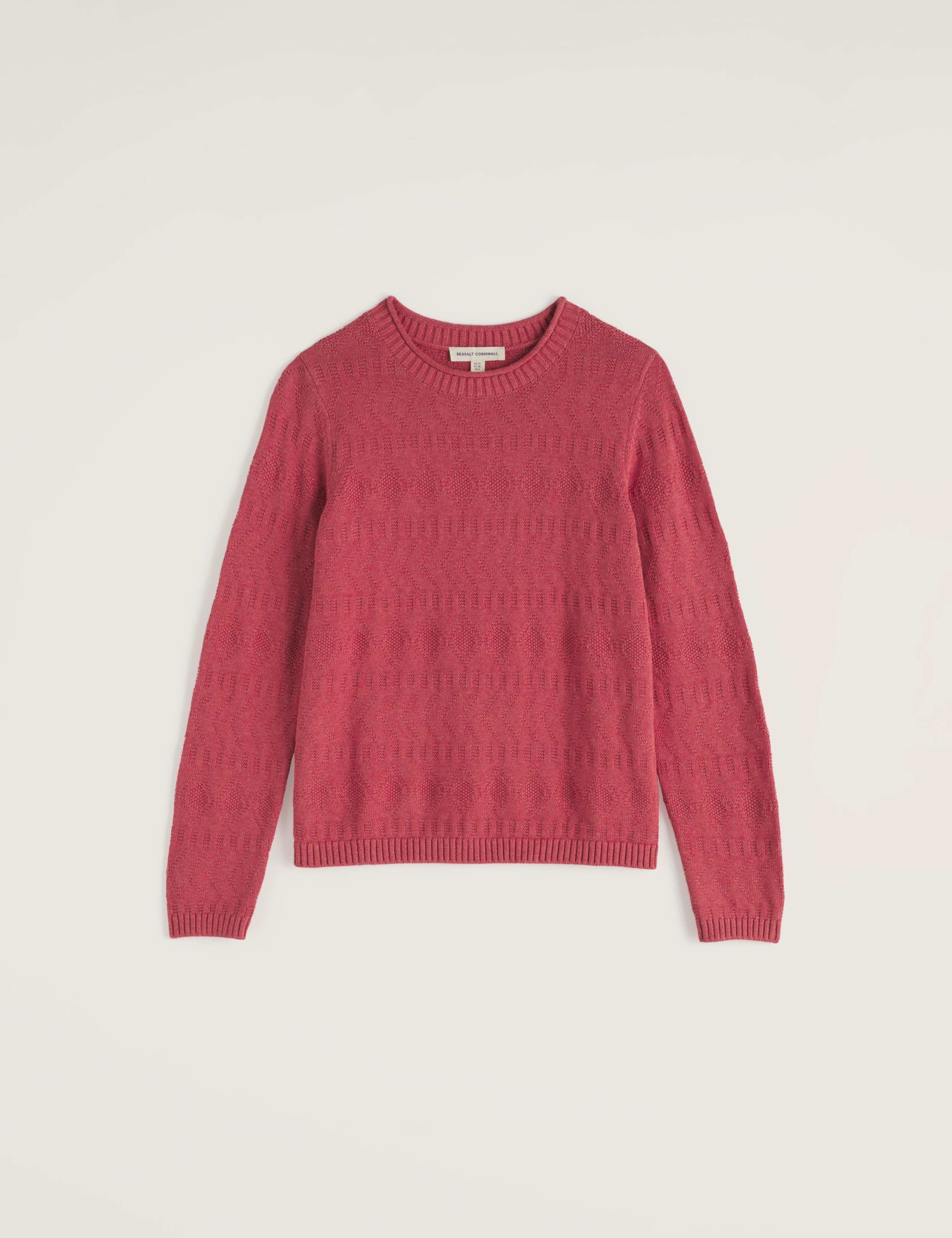 Pure Cotton Knitted Relaxed Jumper 2 of 5