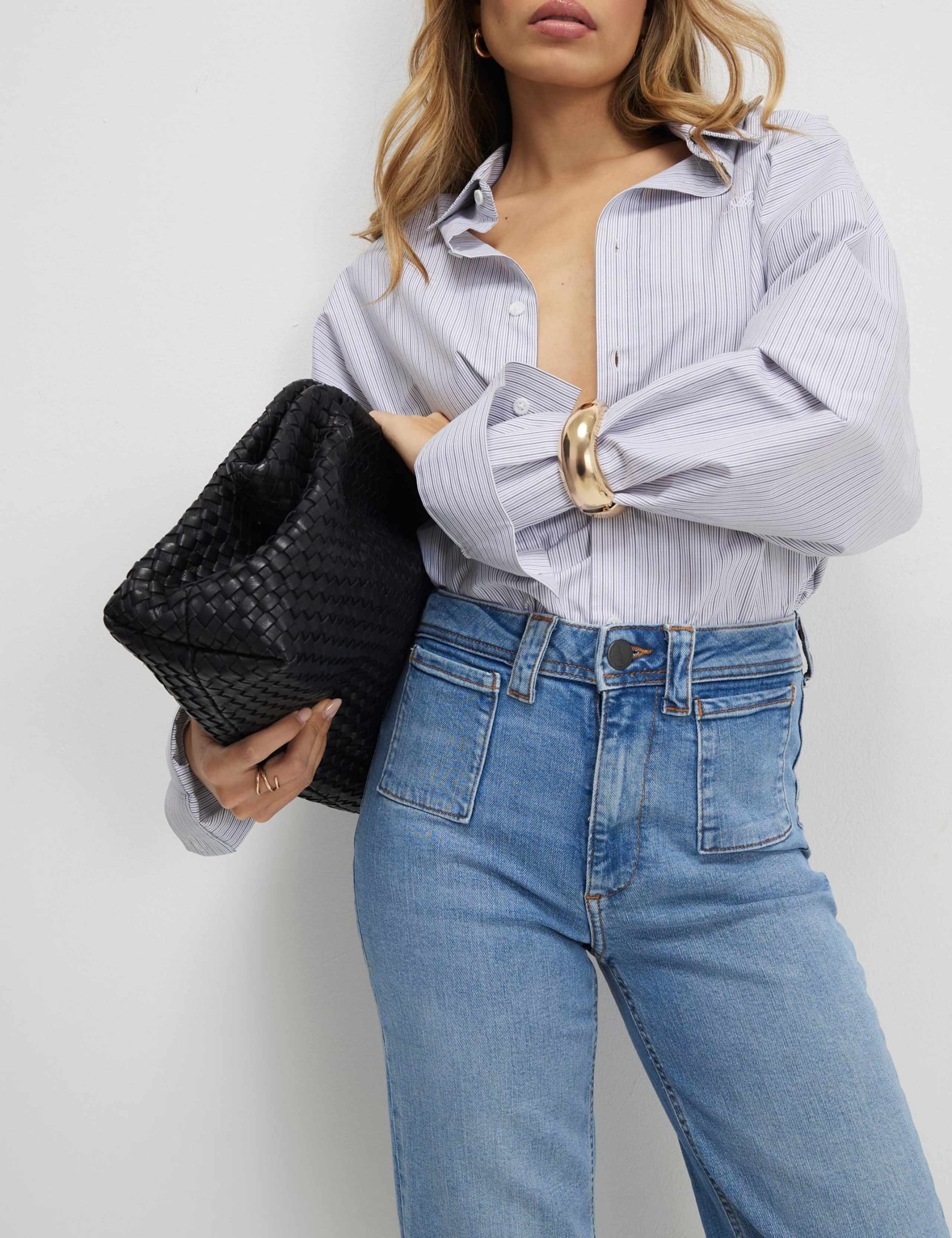 High Waisted Relaxed Flared Jeans 4 of 4