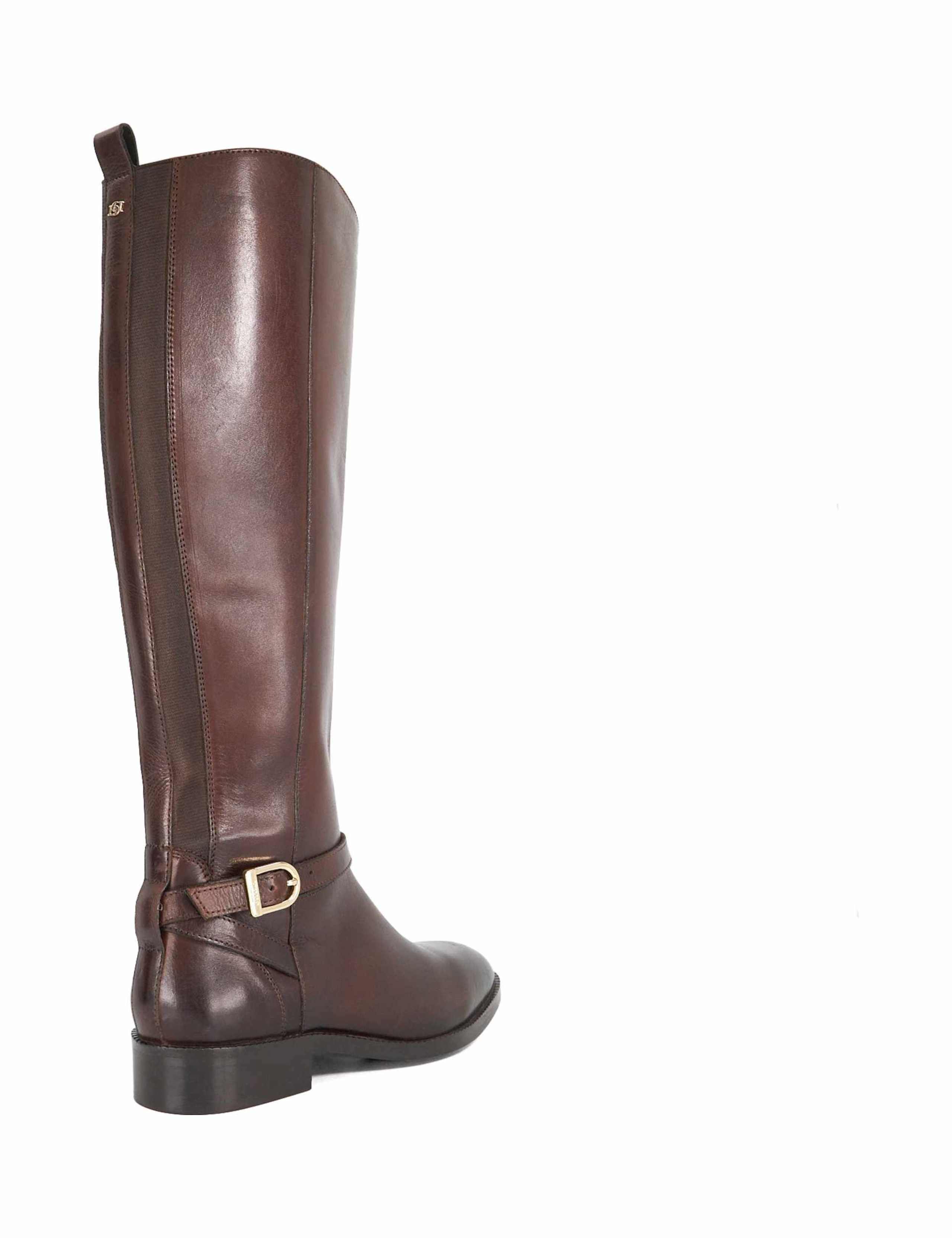 Wide Fit Leather Knee High Boots 5 of 6
