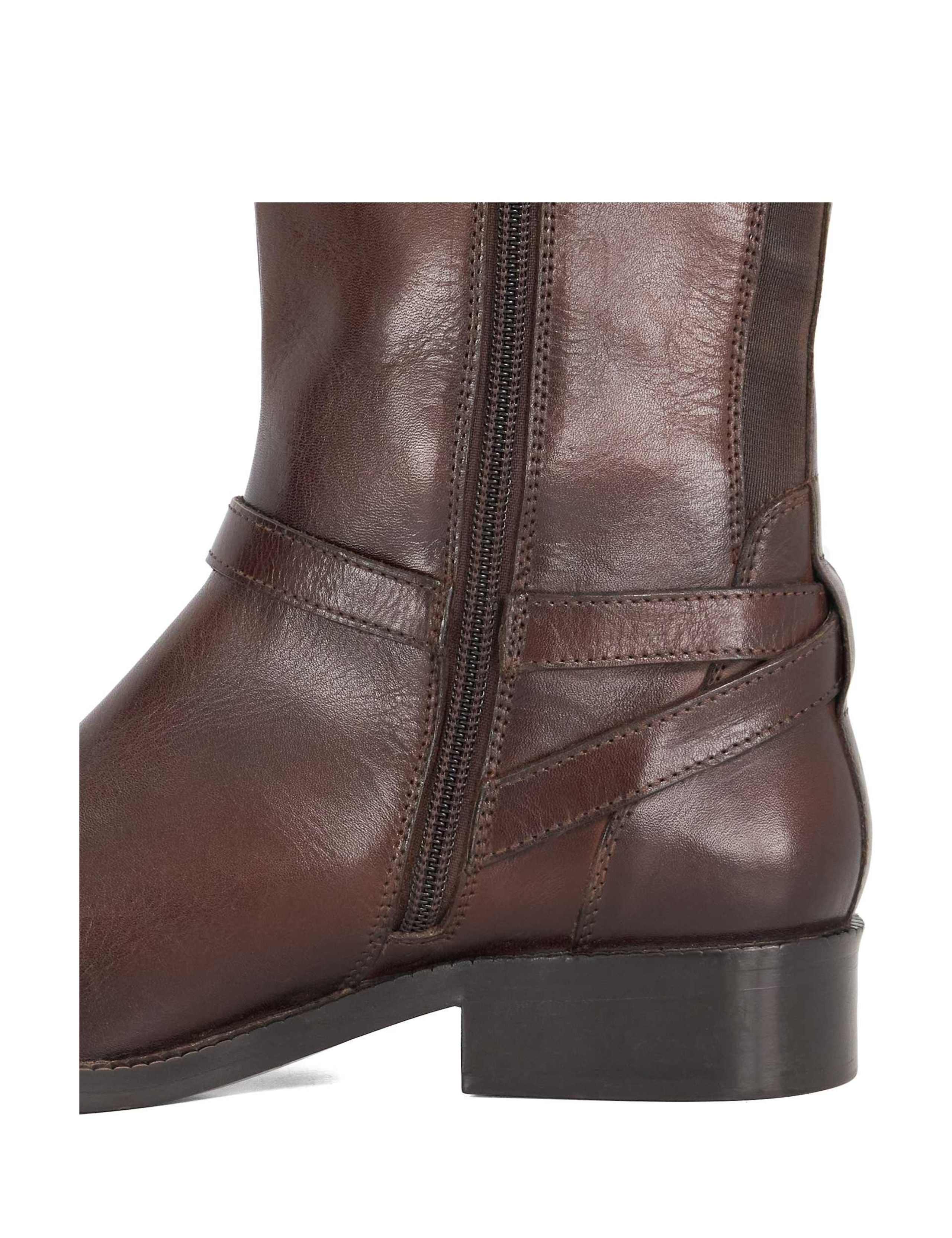 Wide Fit Leather Knee High Boots 6 of 6