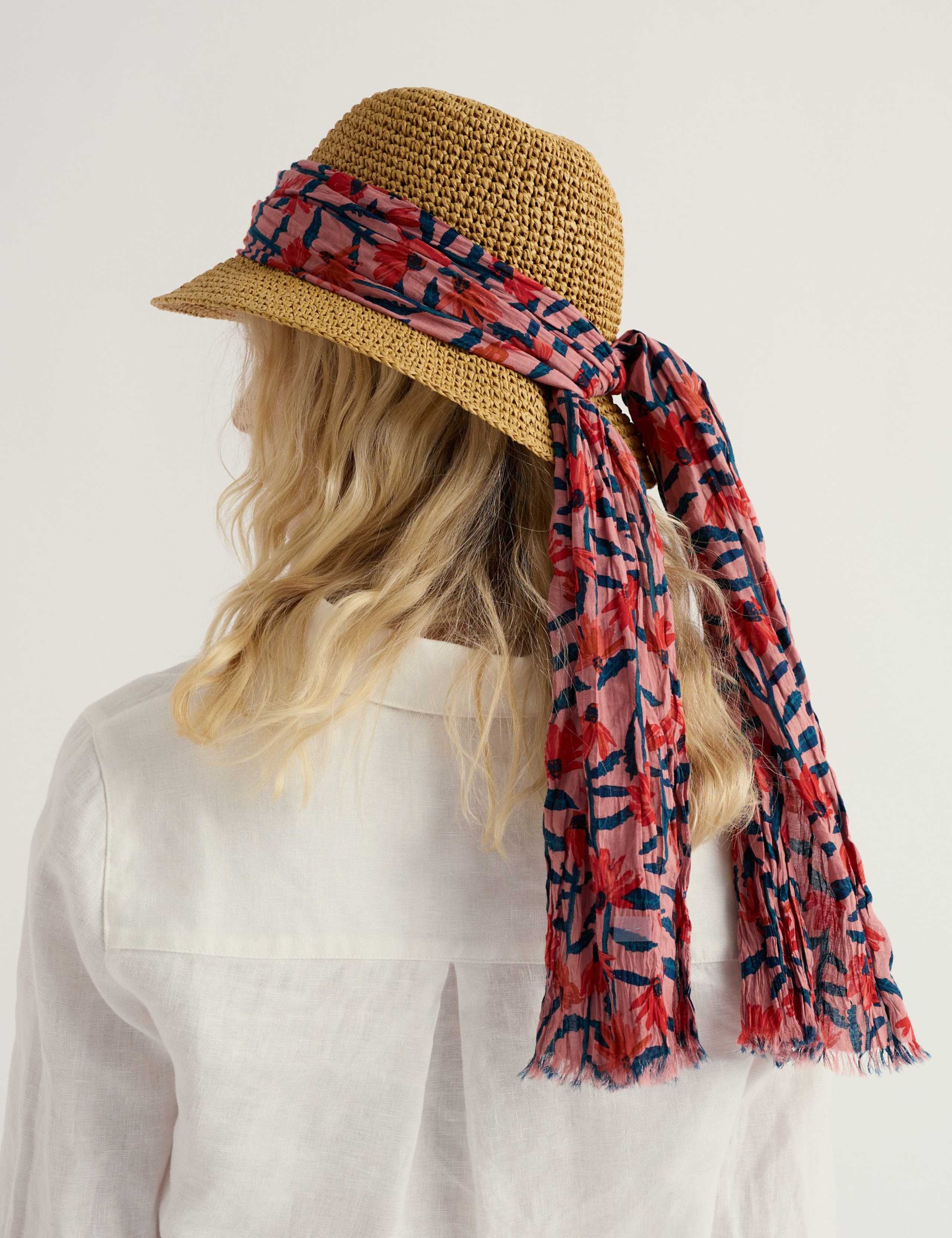 Pure Cotton Floral Scarf 4 of 5