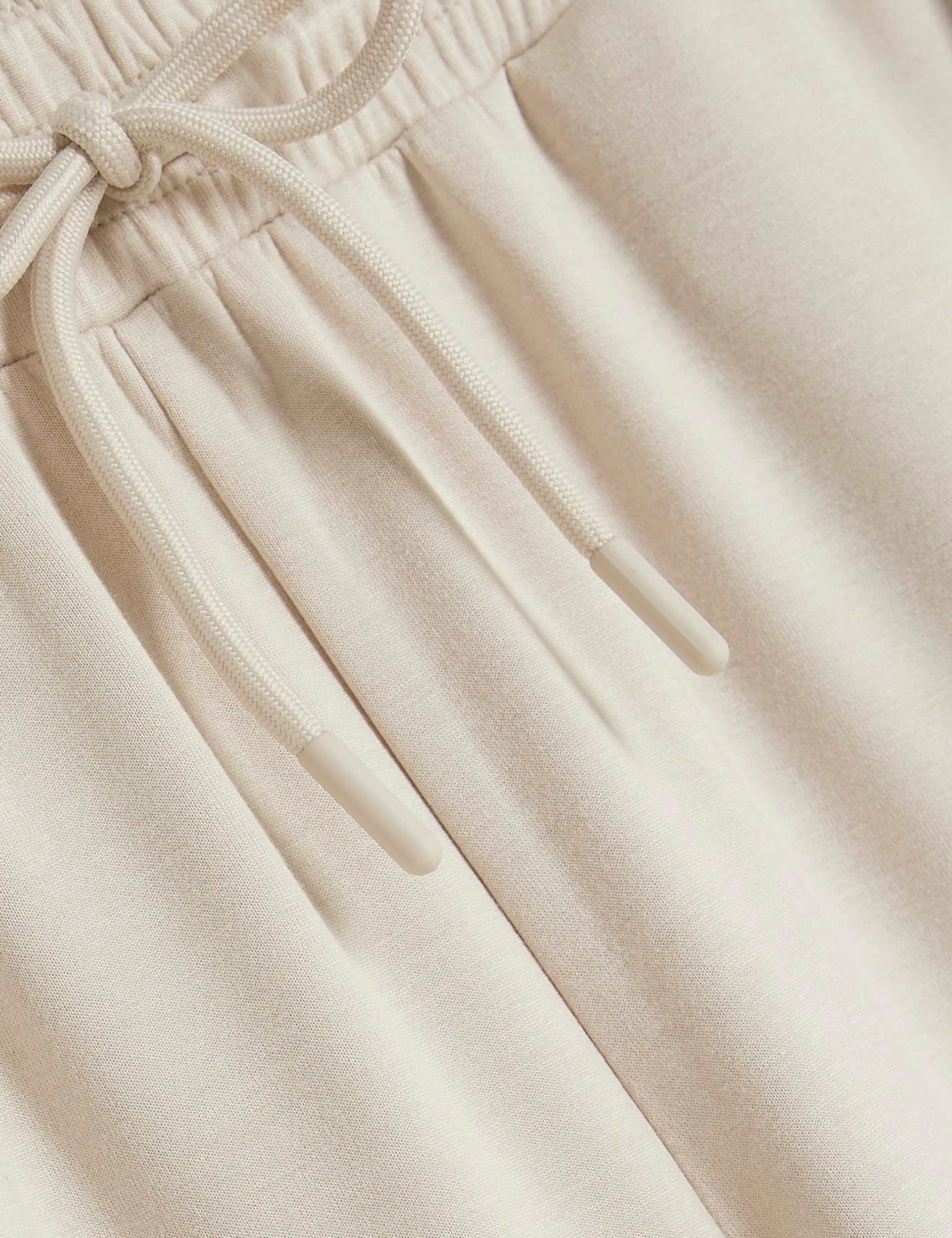 Drawstring Wide Leg Joggers 3 of 5