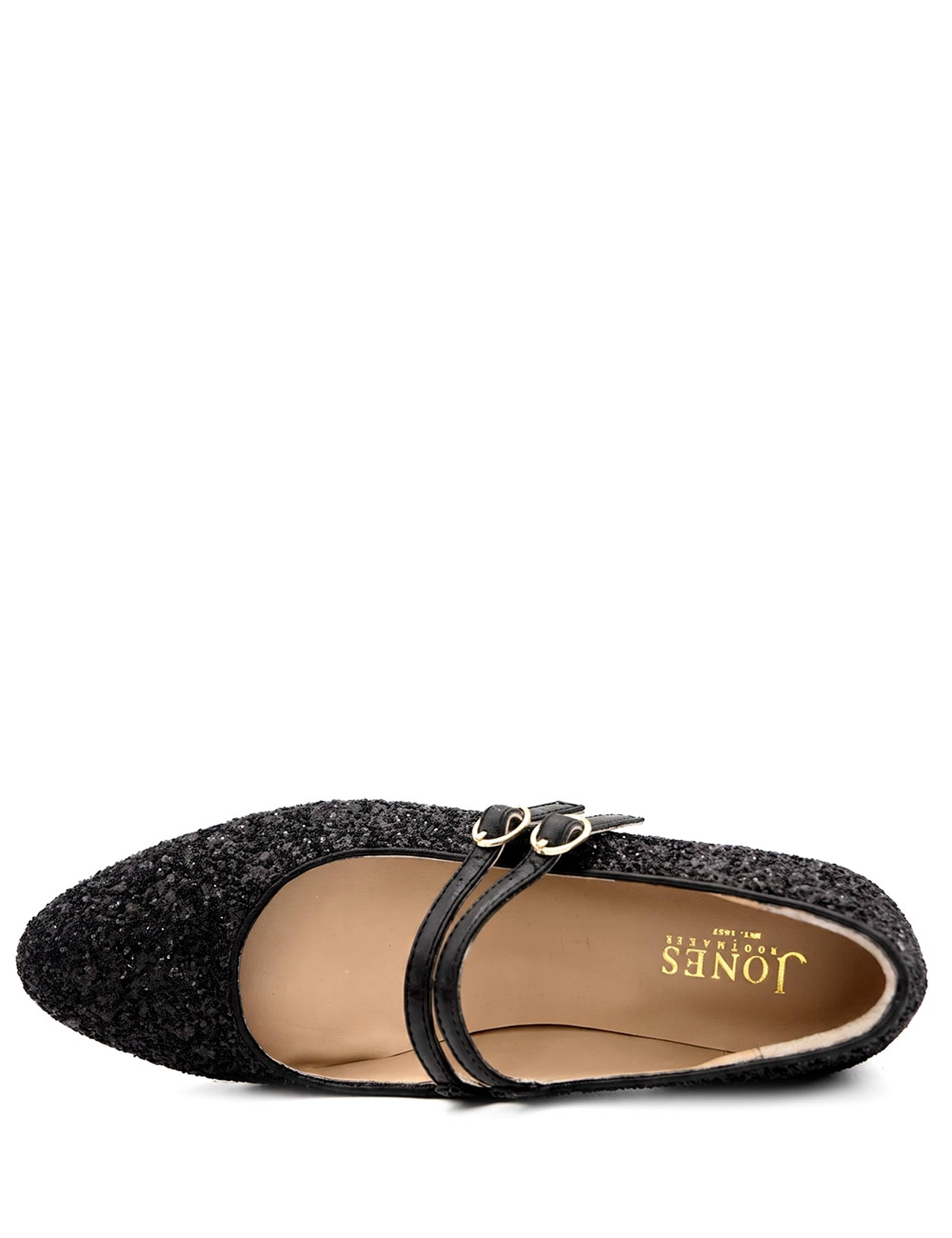 Leather Patent Block Heel Mary Jane Shoes 3 of 5