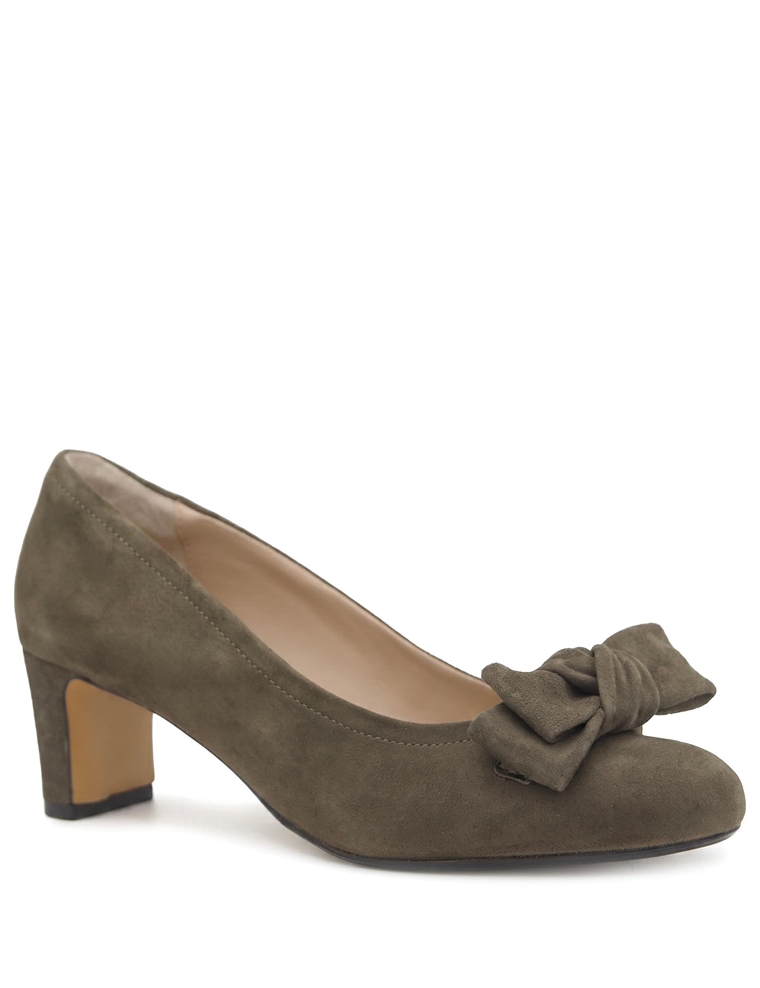Leather Bow Detail Court Shoes 3 of 6