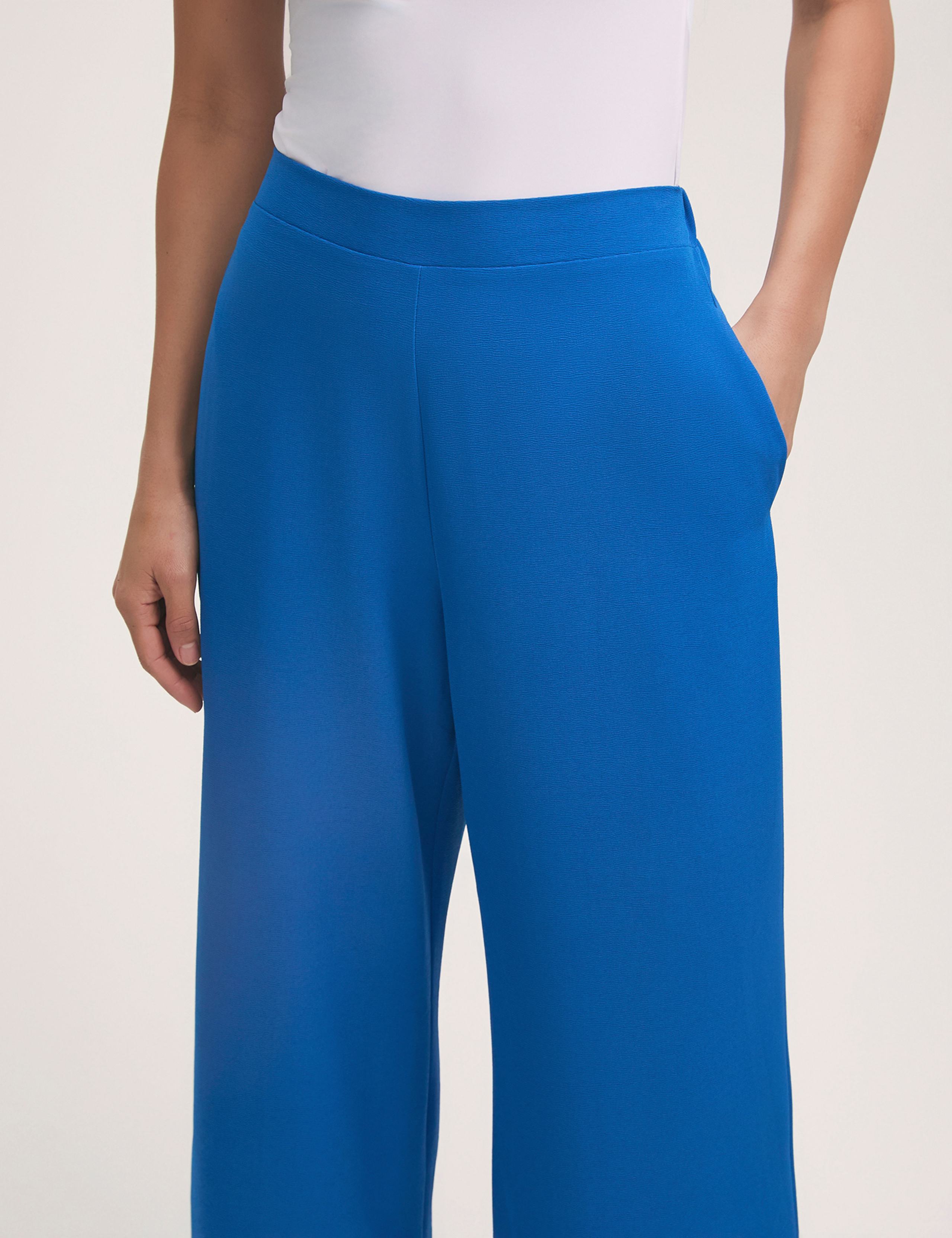 Elasticated Waist Wide Leg Trousers 4 of 4
