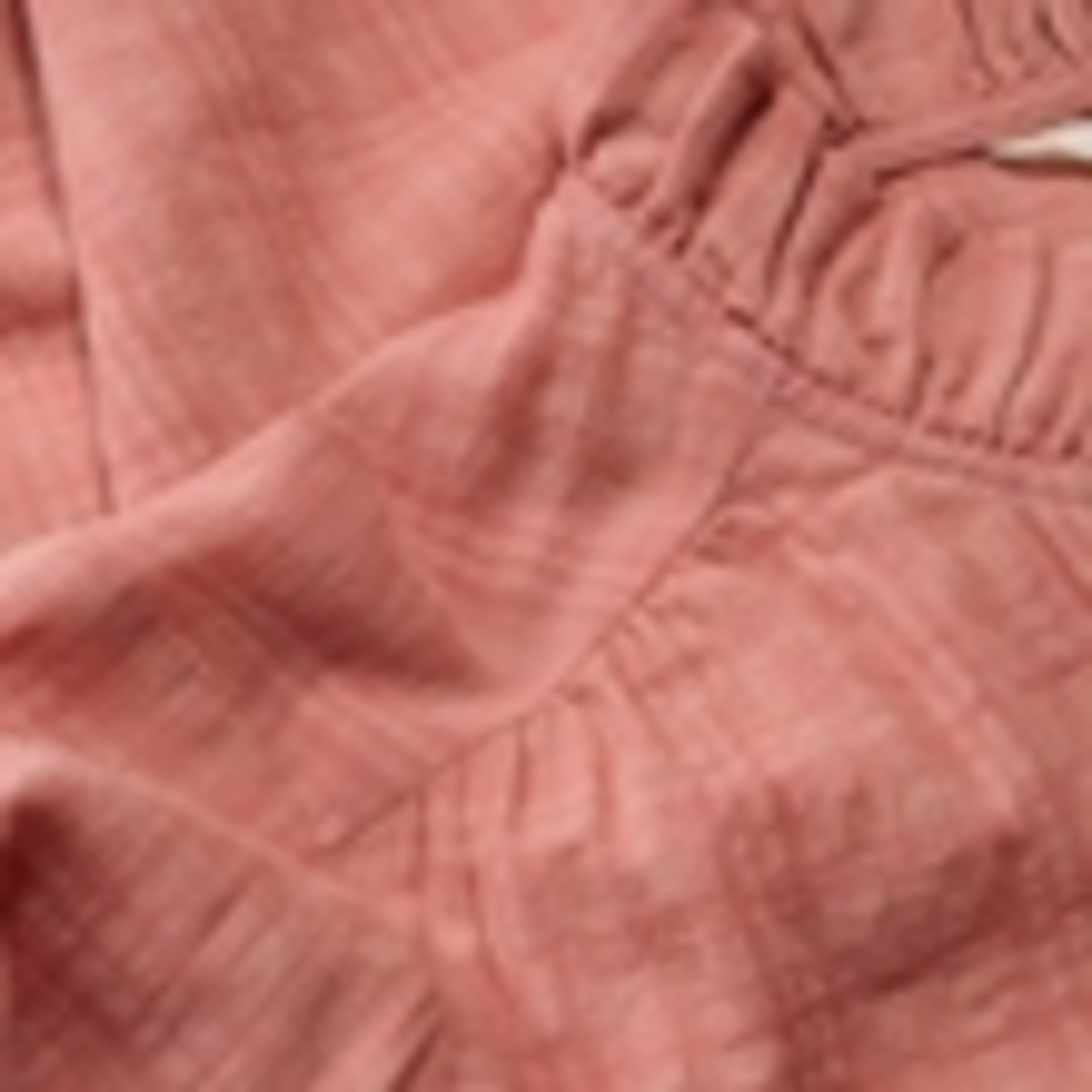 Cotton Rich Checked Ruffle Blouse 5 of 5