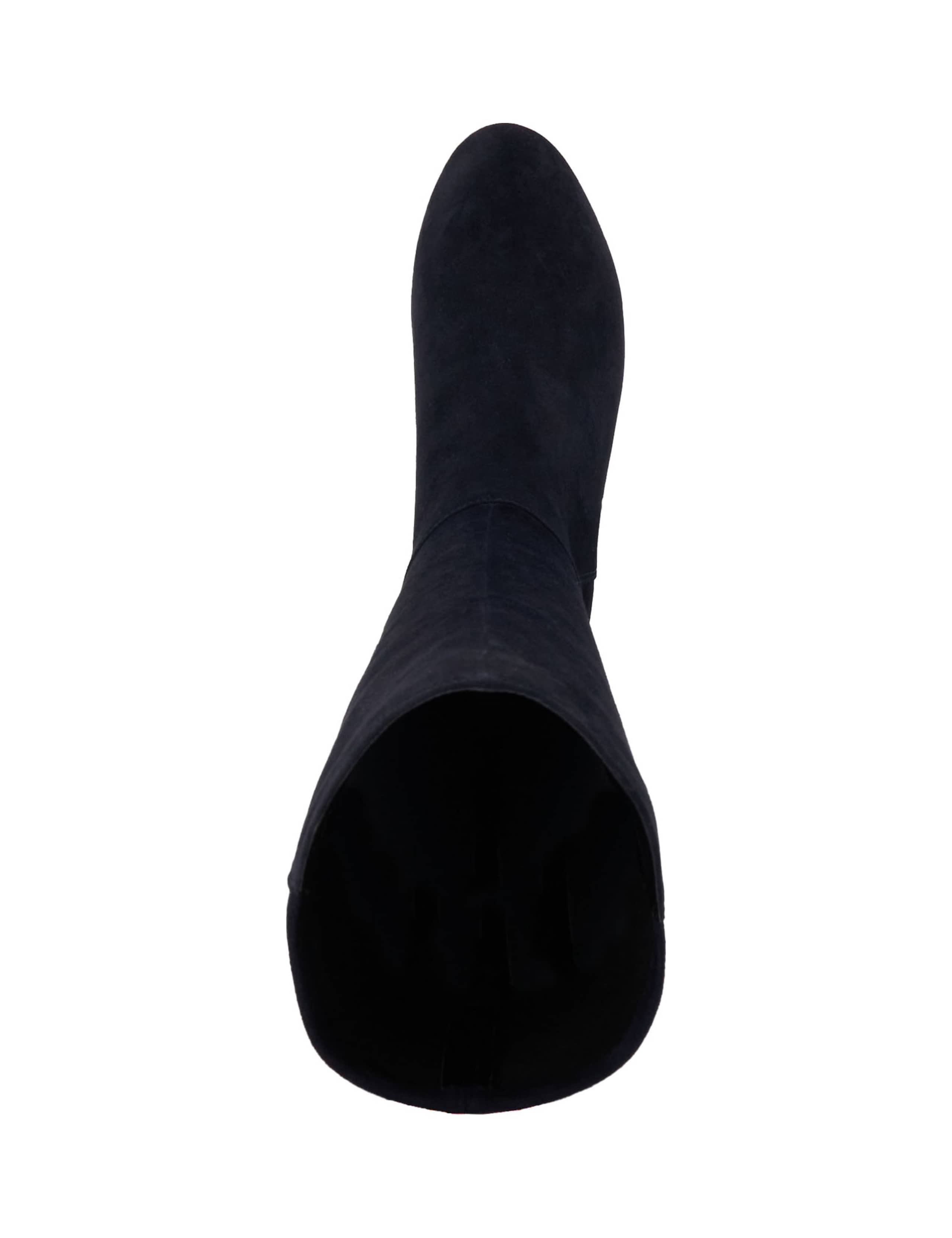 Wide Fit Leather Block Heel Knee High Boots 4 of 6