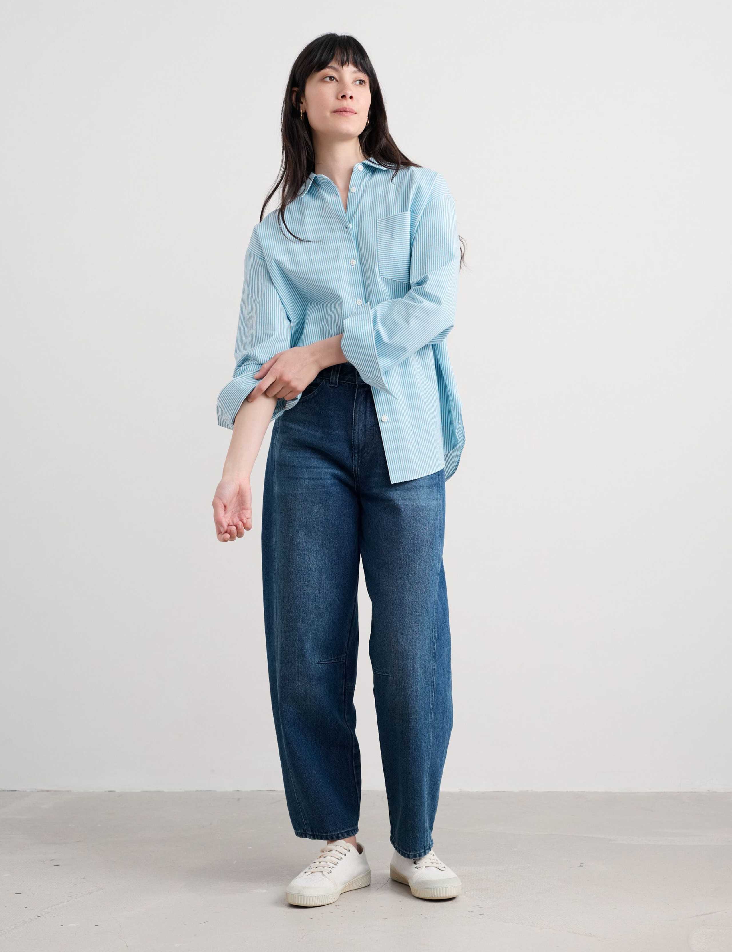 Pure Cotton Striped Shirt 1 of 5