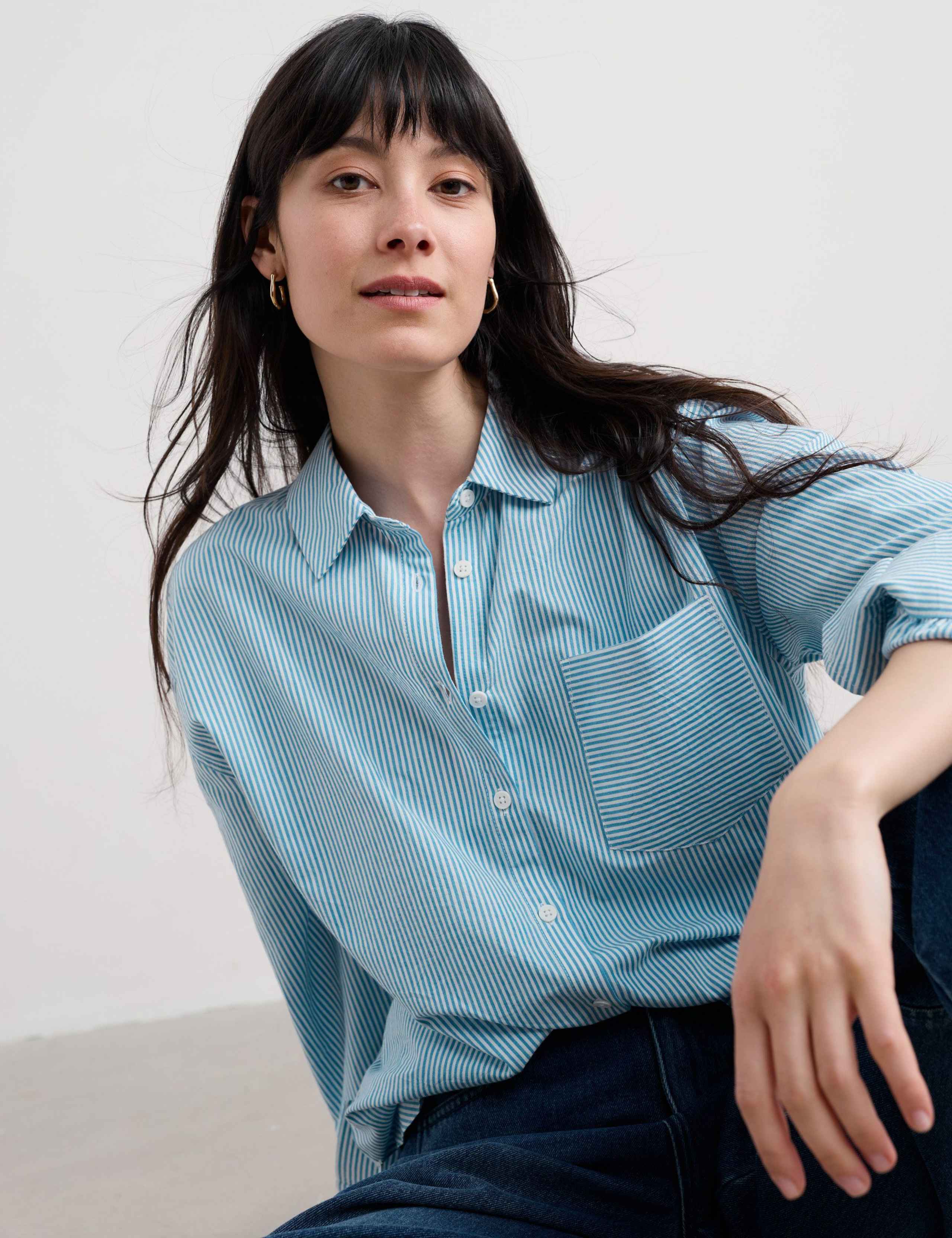 Pure Cotton Striped Shirt 4 of 5