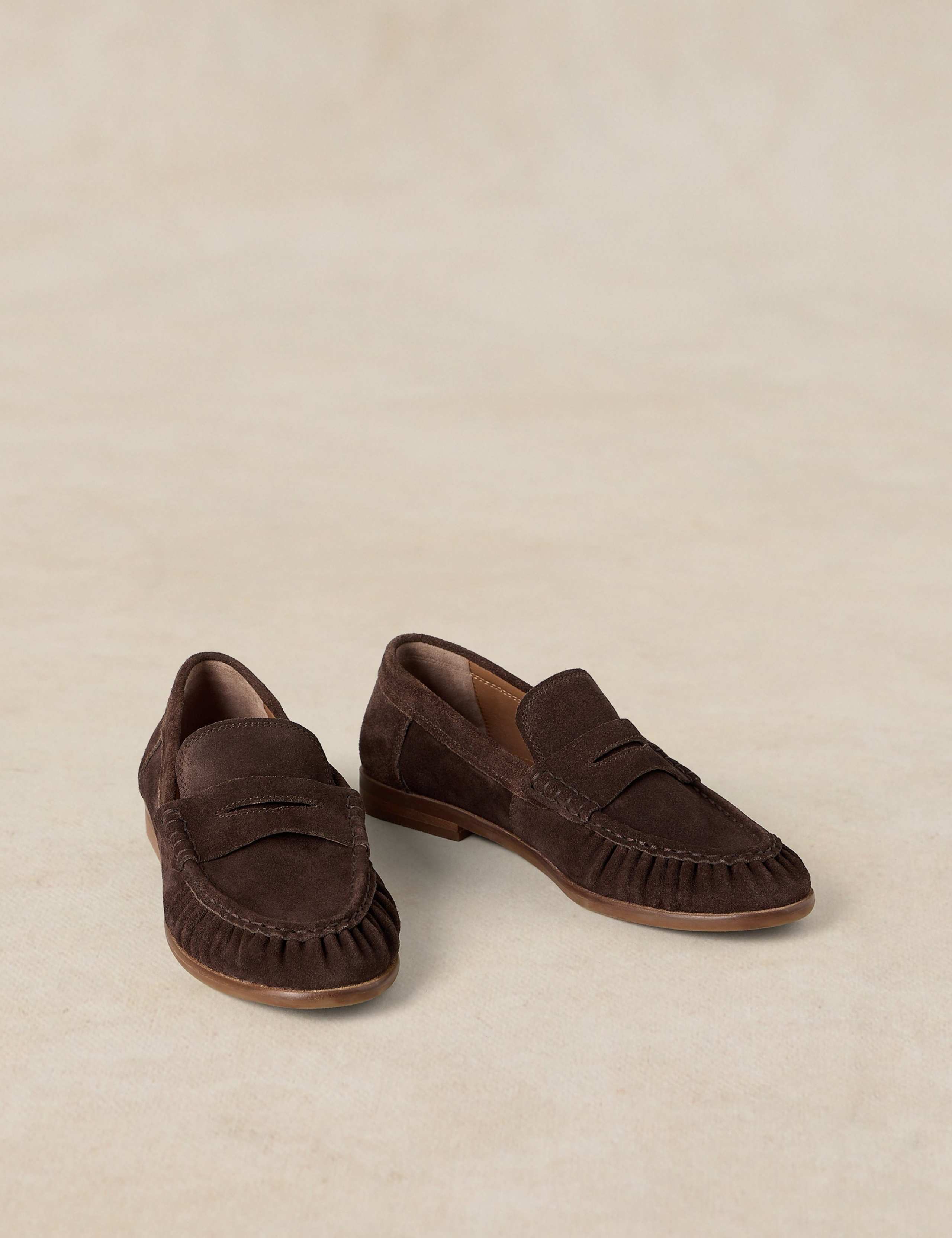 Leather Slip On Loafers 2 of 4