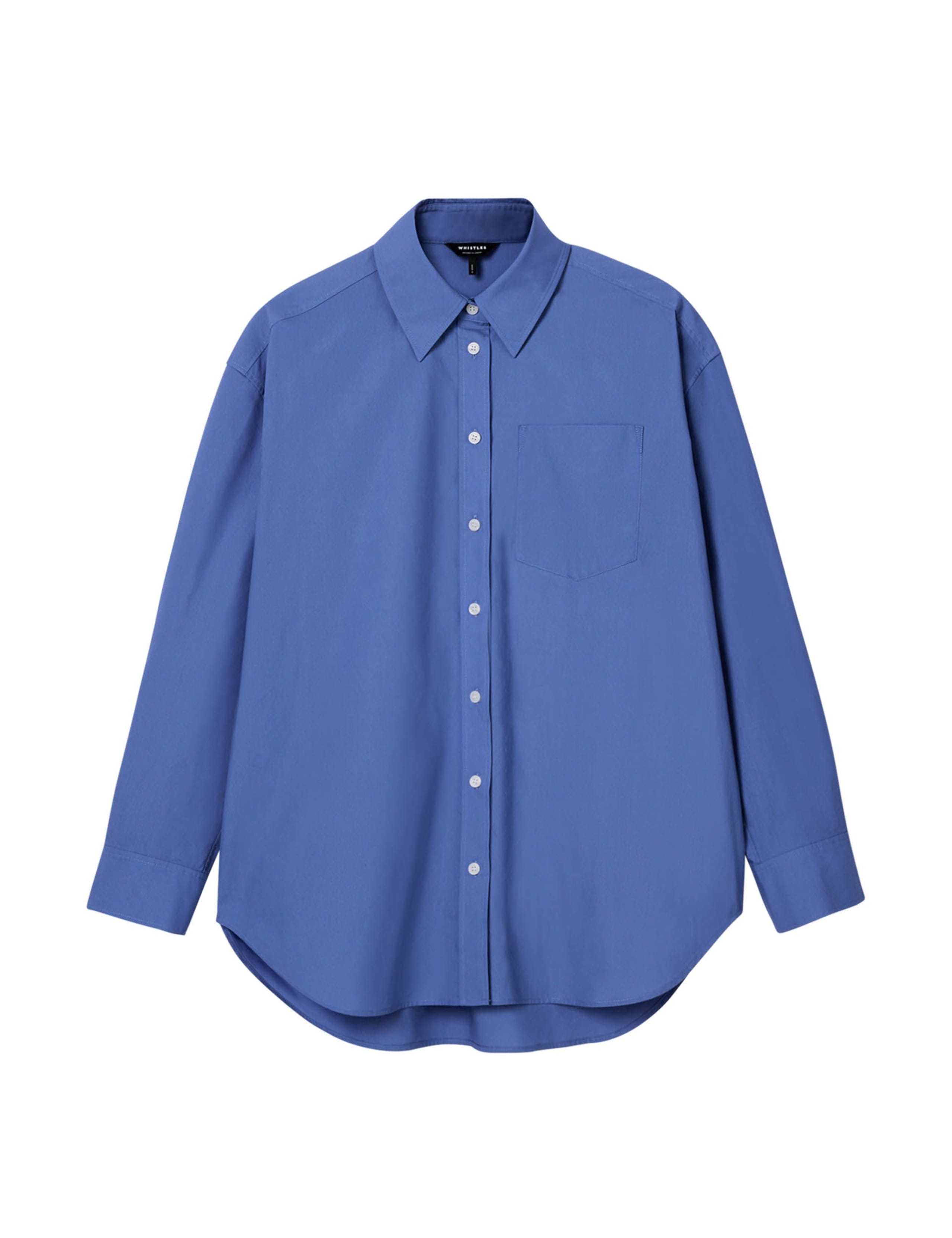 Pure Cotton Poplin Oversized Shirt 2 of 7