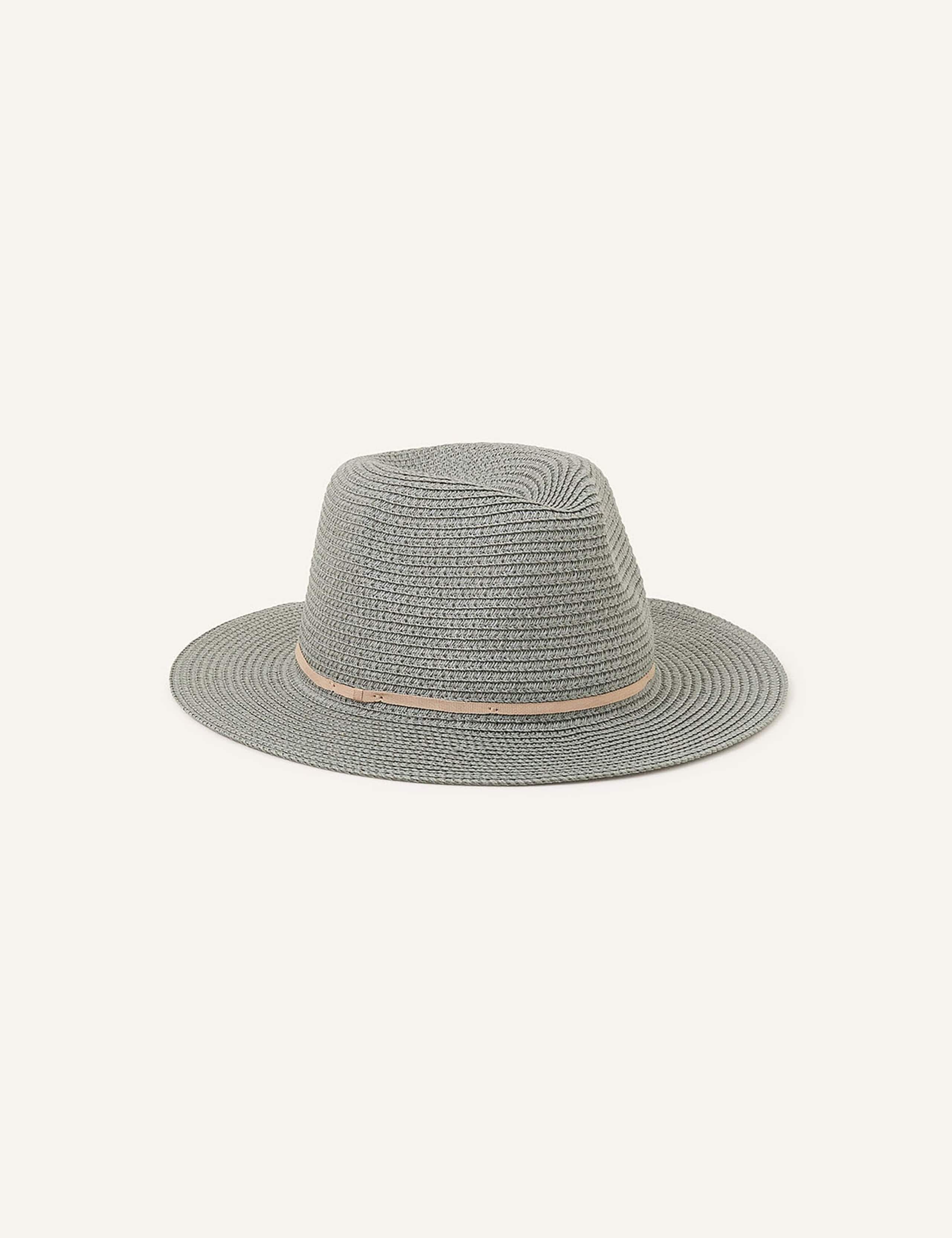 Woven Straw Packable Panama Hat 2 of 3