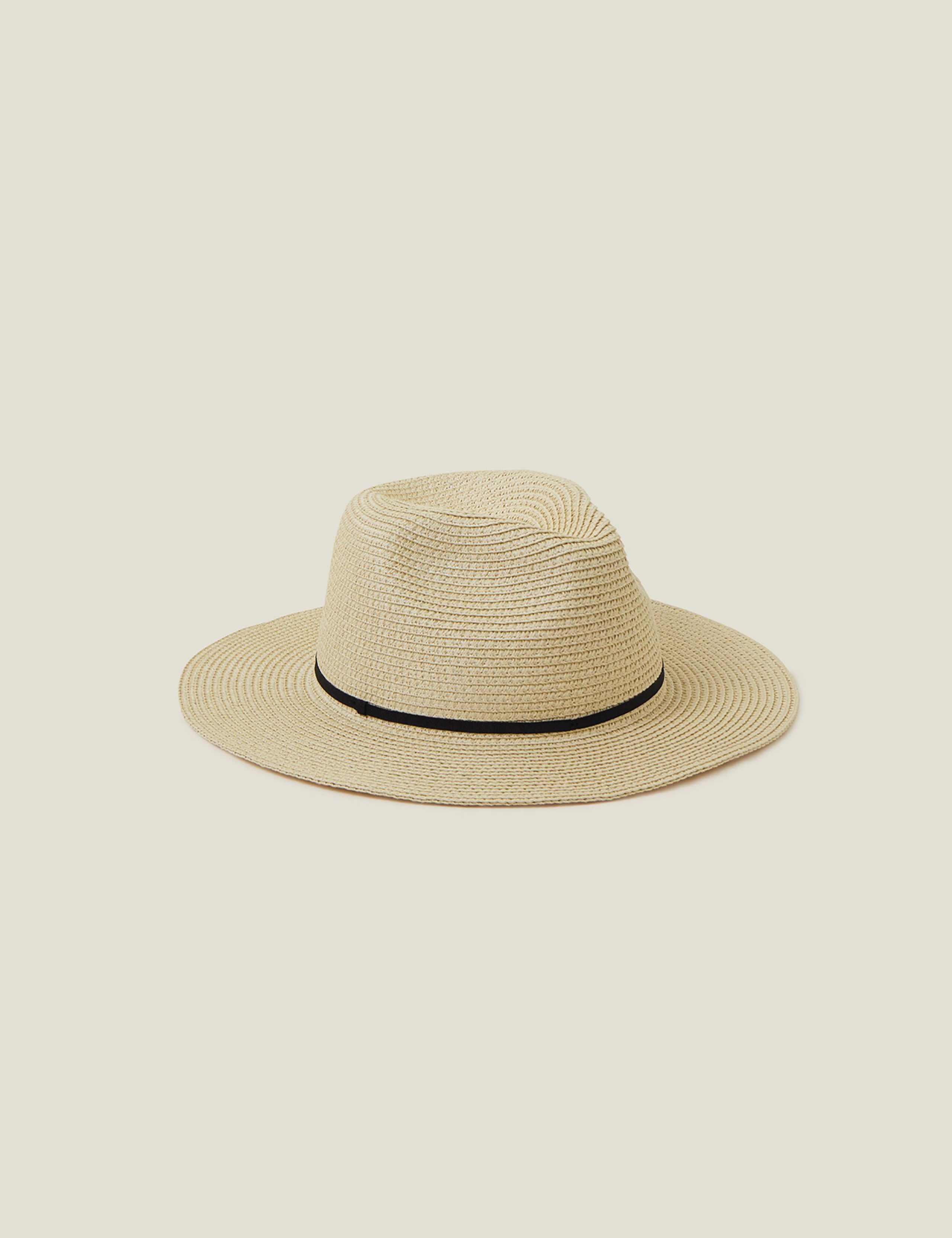 Woven Straw Packable Panama Hat 2 of 4
