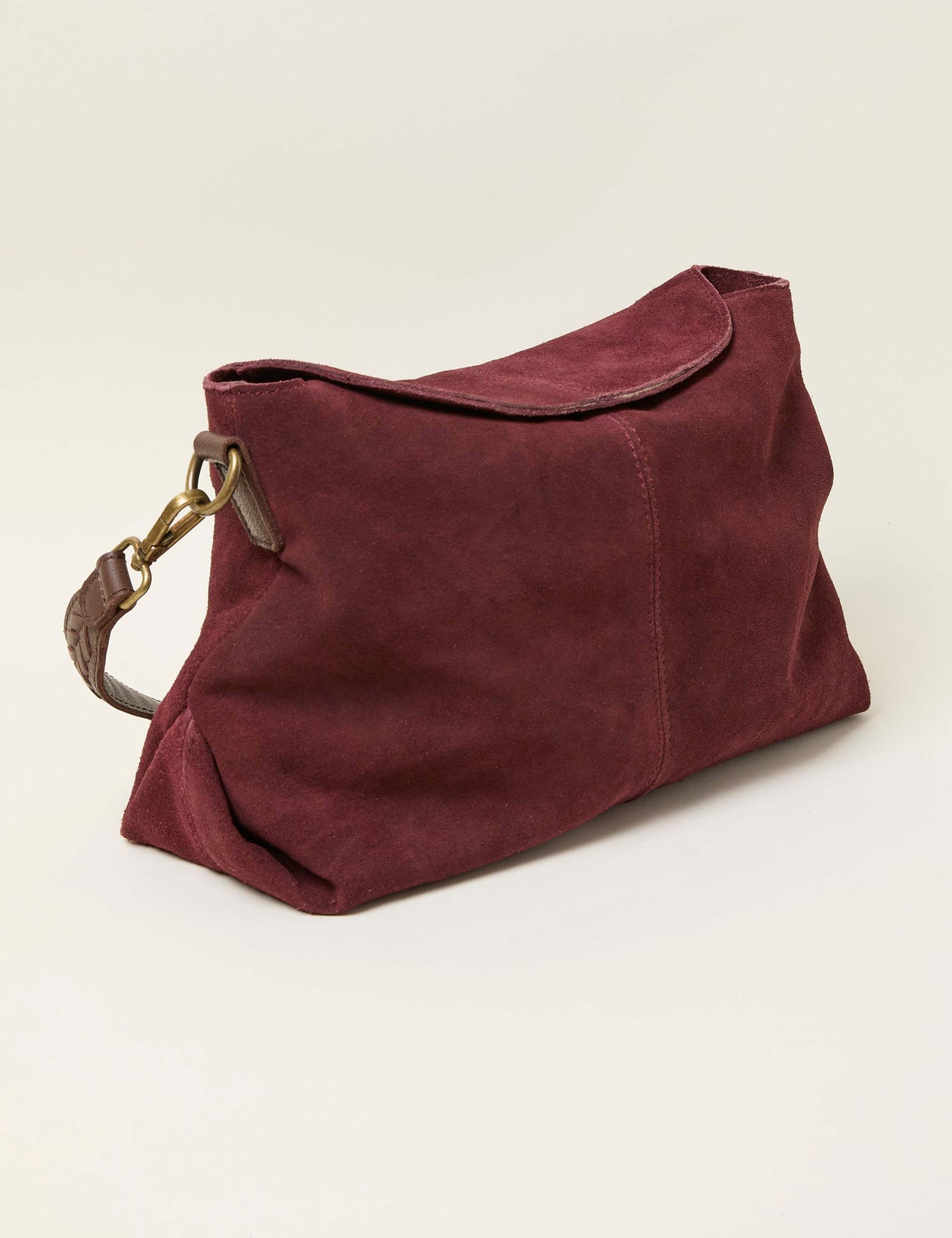 Suede Envelope Shoulder Bag 2 of 2
