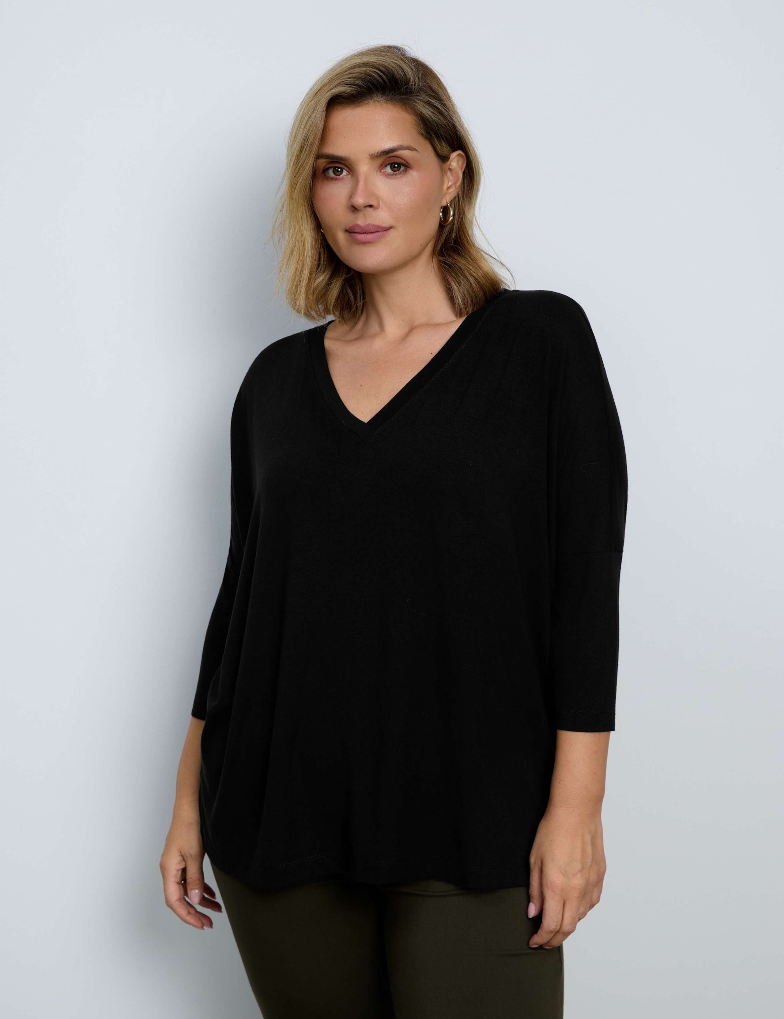 Jersey V-Neck Top 5 of 5