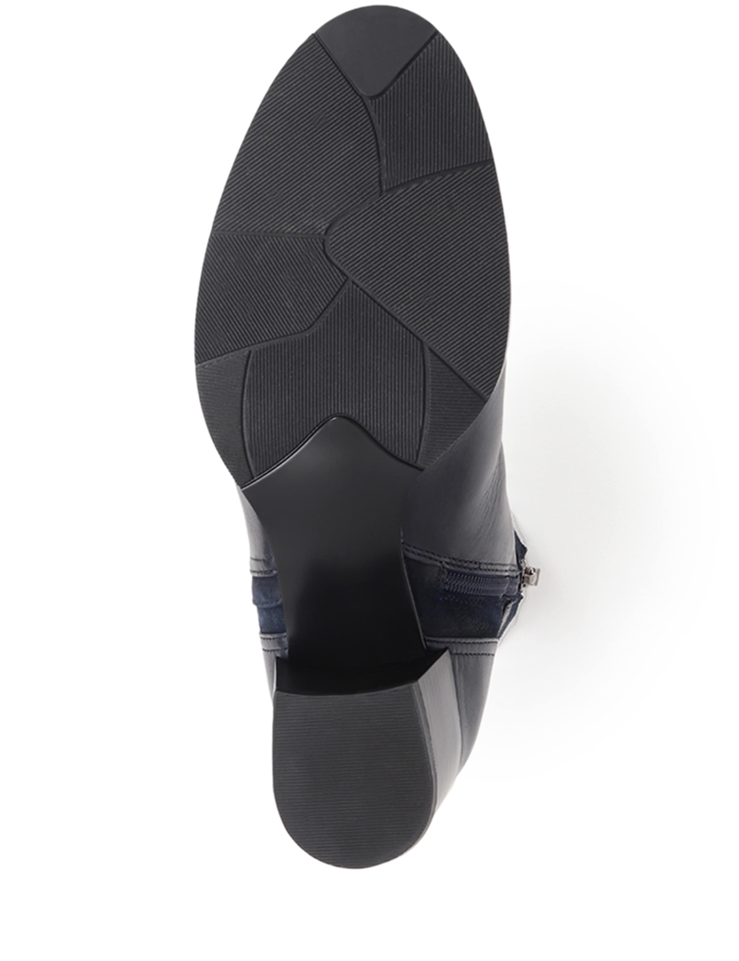 Leather Block Heel Ankle Boots 7 of 7