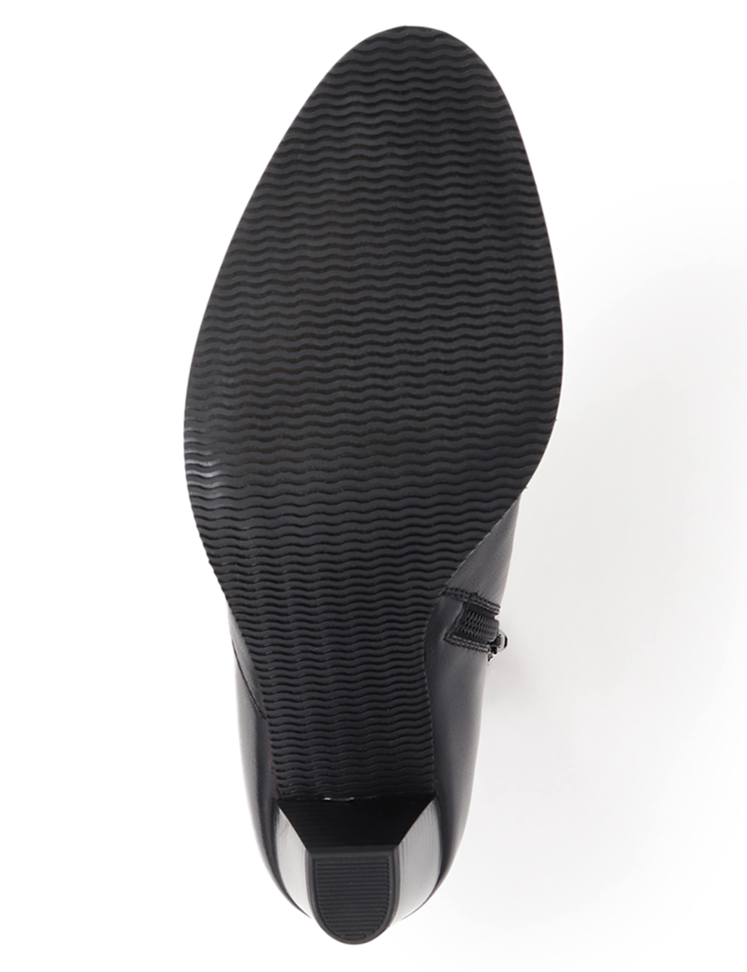 Wide Fit Leather Block Heel Ankle Boots 7 of 7