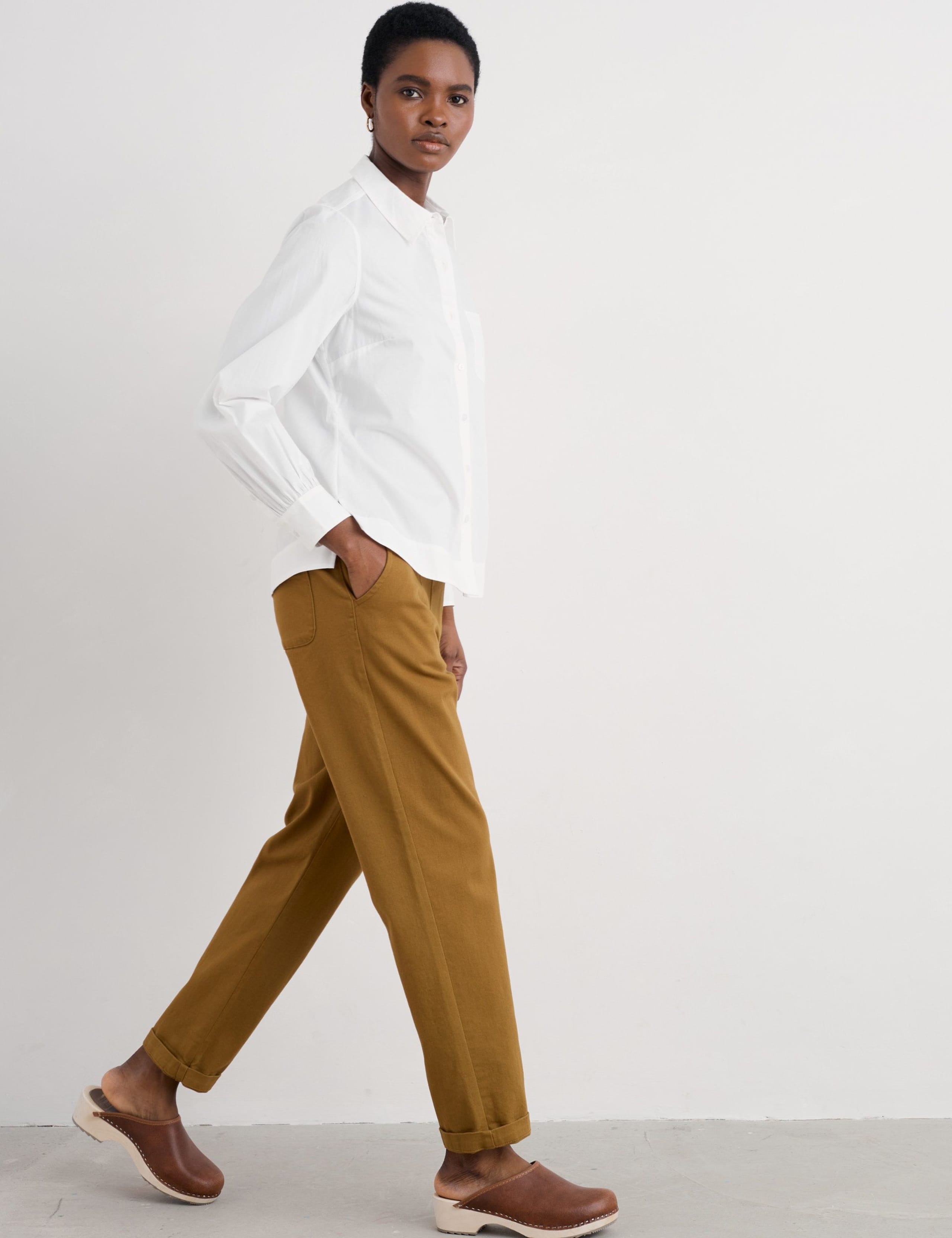 Pure Cotton Collared Shirt 4 of 5