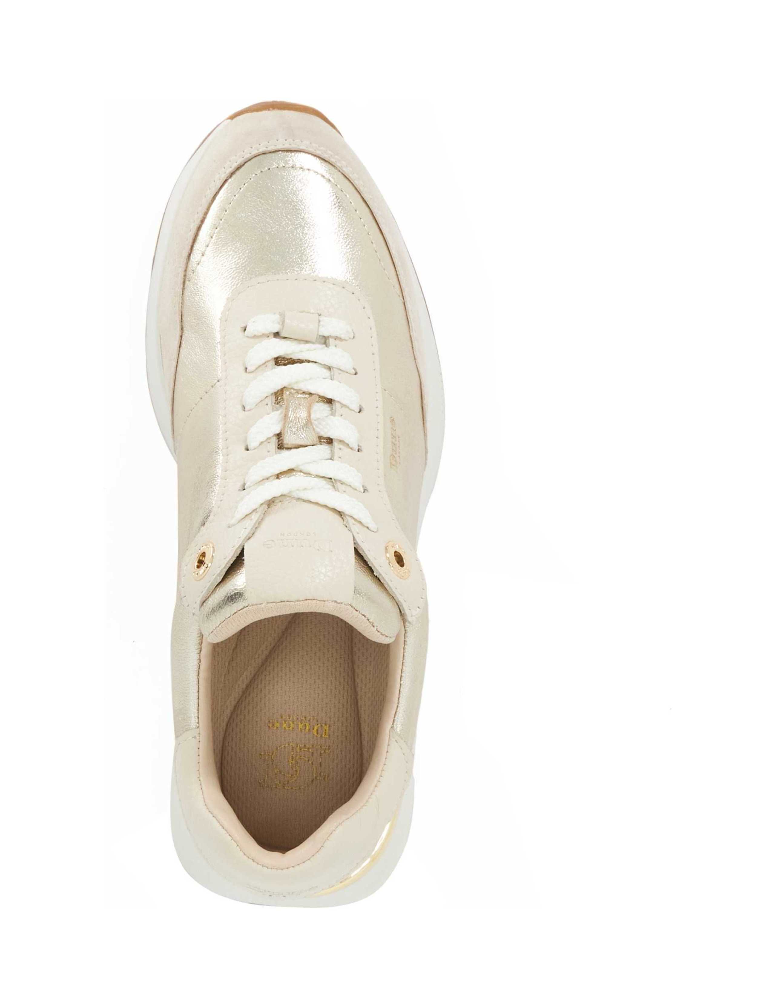 Leather Metallic Trainers 2 of 5