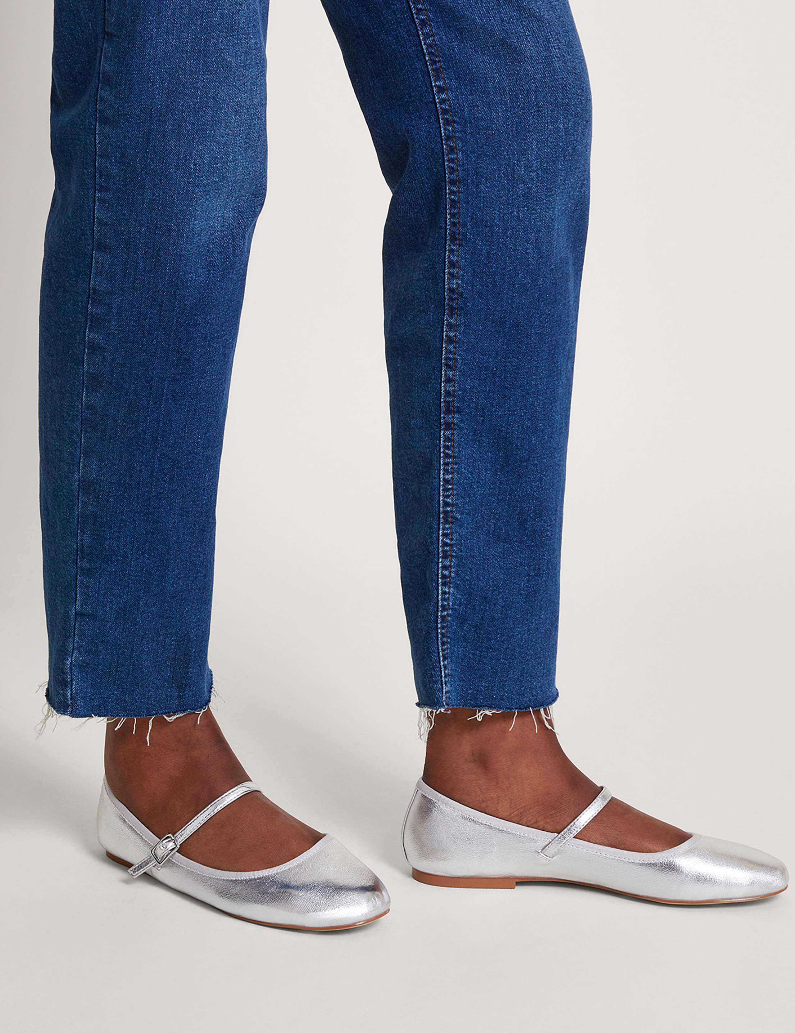 Buckle Flat Ballet Pumps 1 of 4