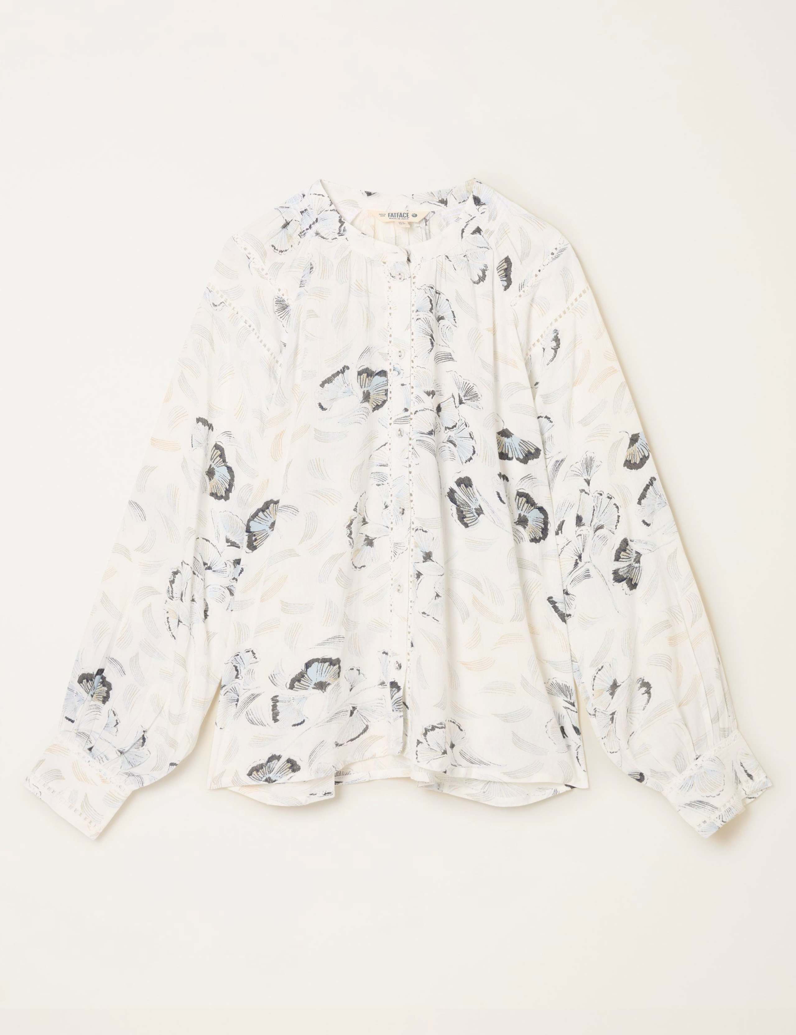 Floral Button Through Blouse 2 of 5