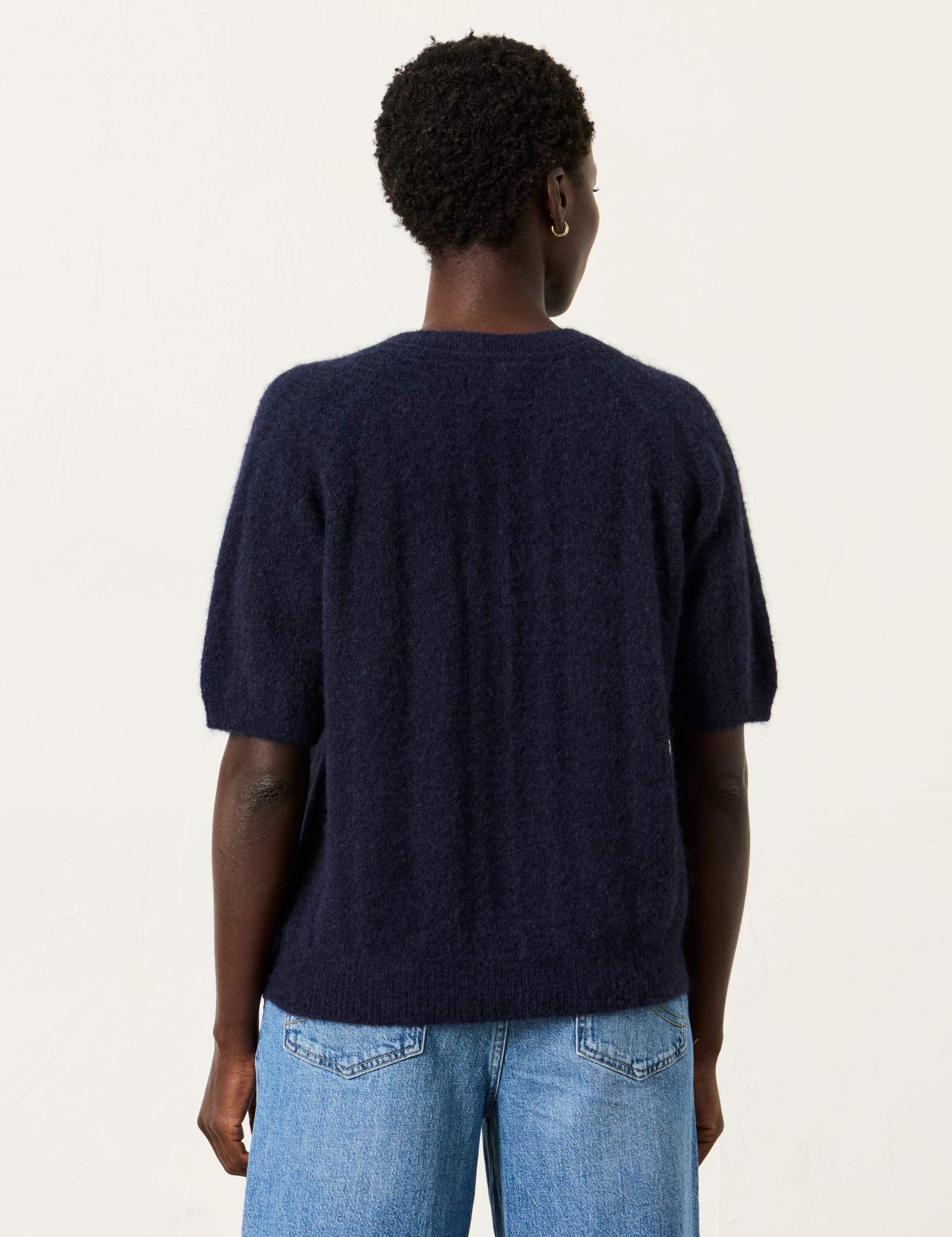 Textured Cardigan with Wool 3 of 3