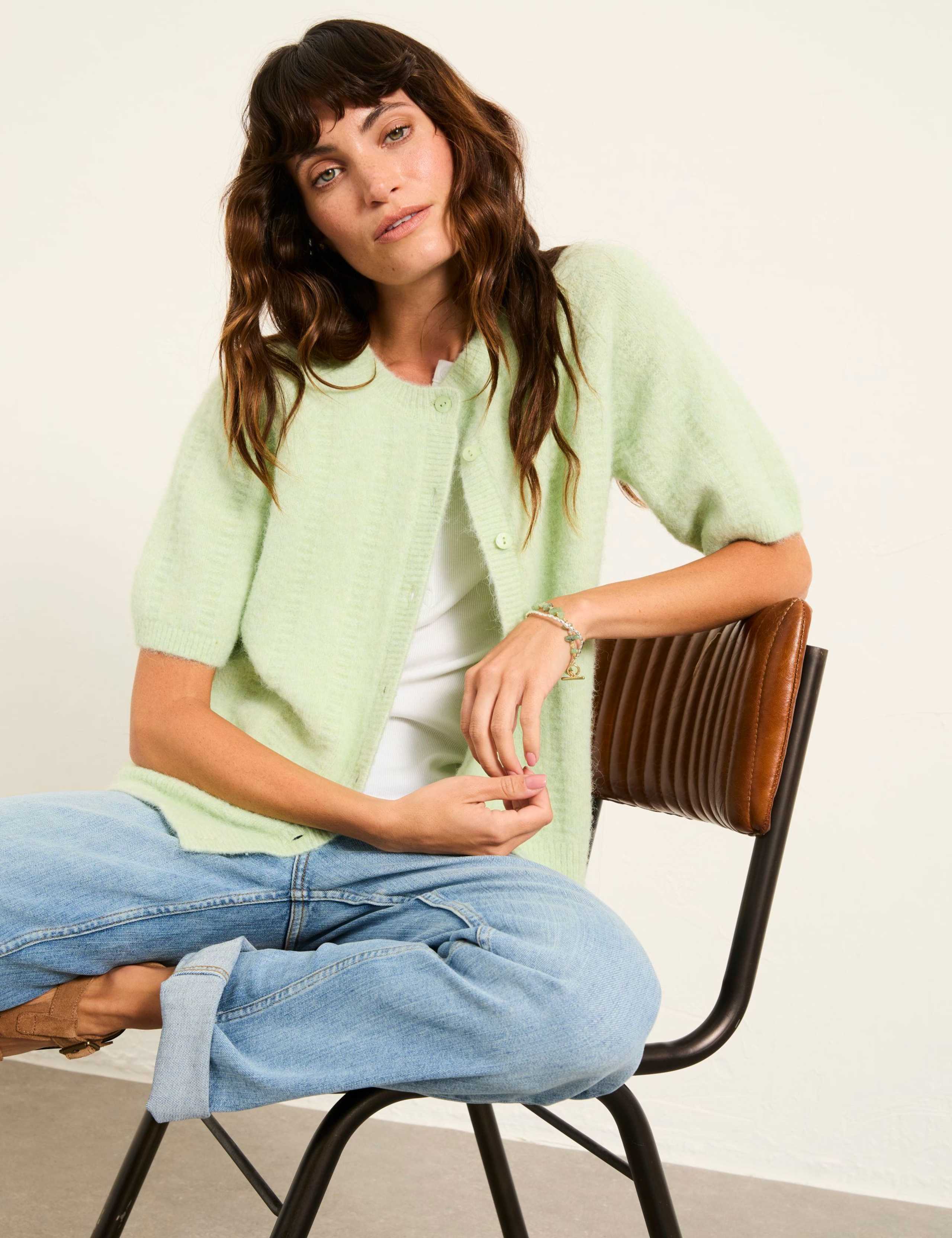 Textured Cardigan with Wool 3 of 5